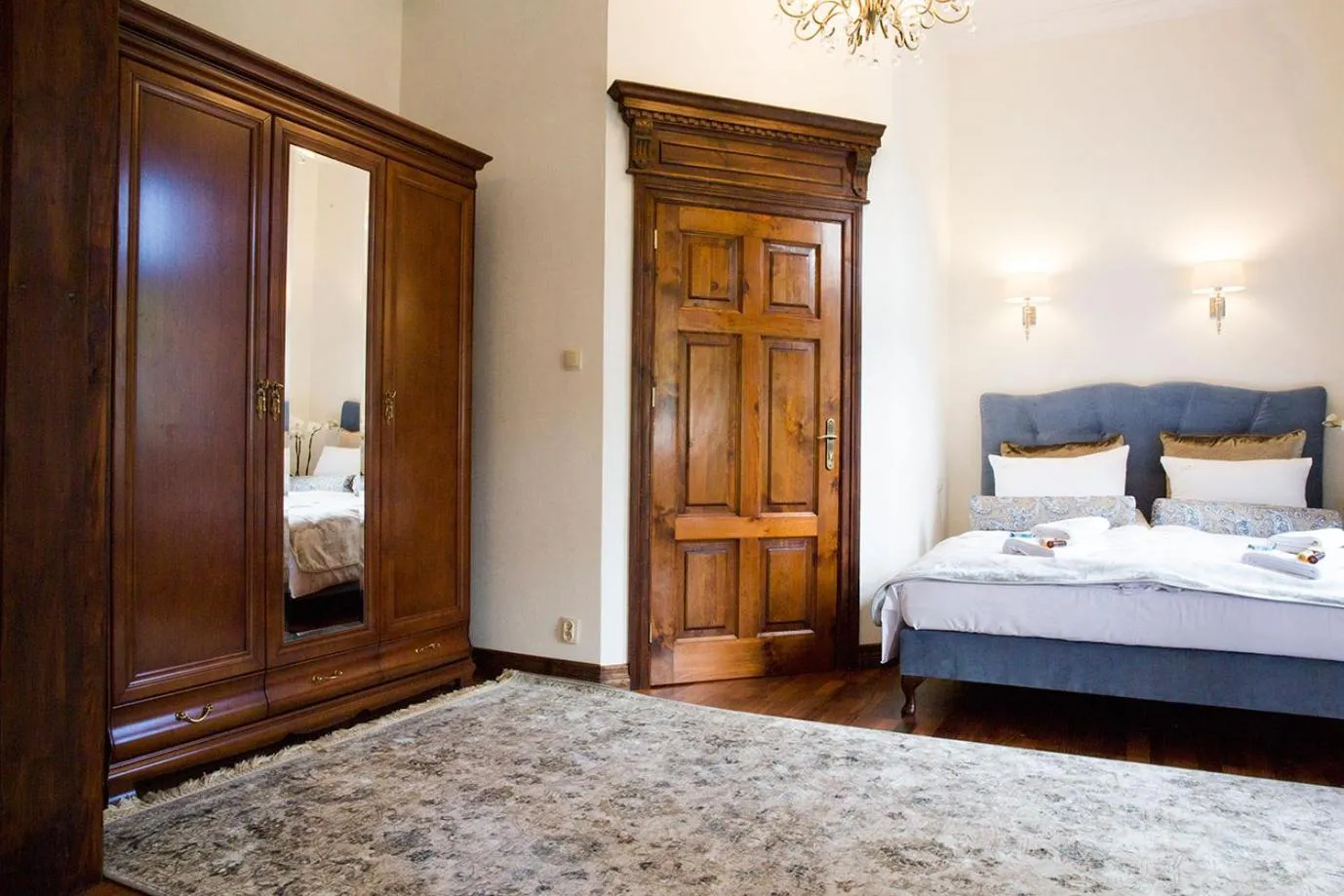 Bed in Villa Mistral
