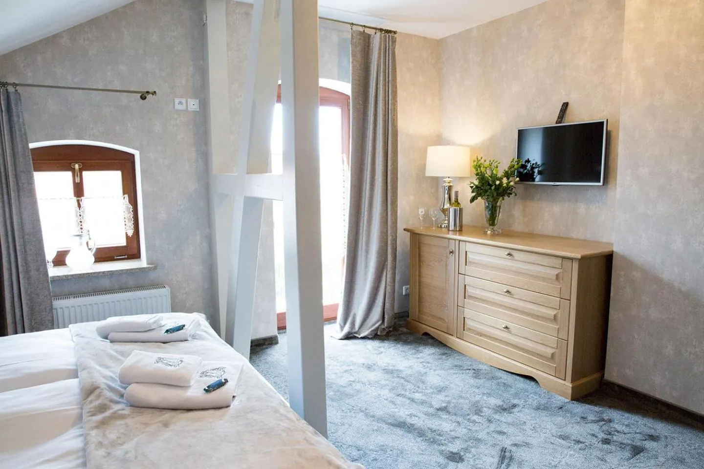 Bed in Villa Mistral