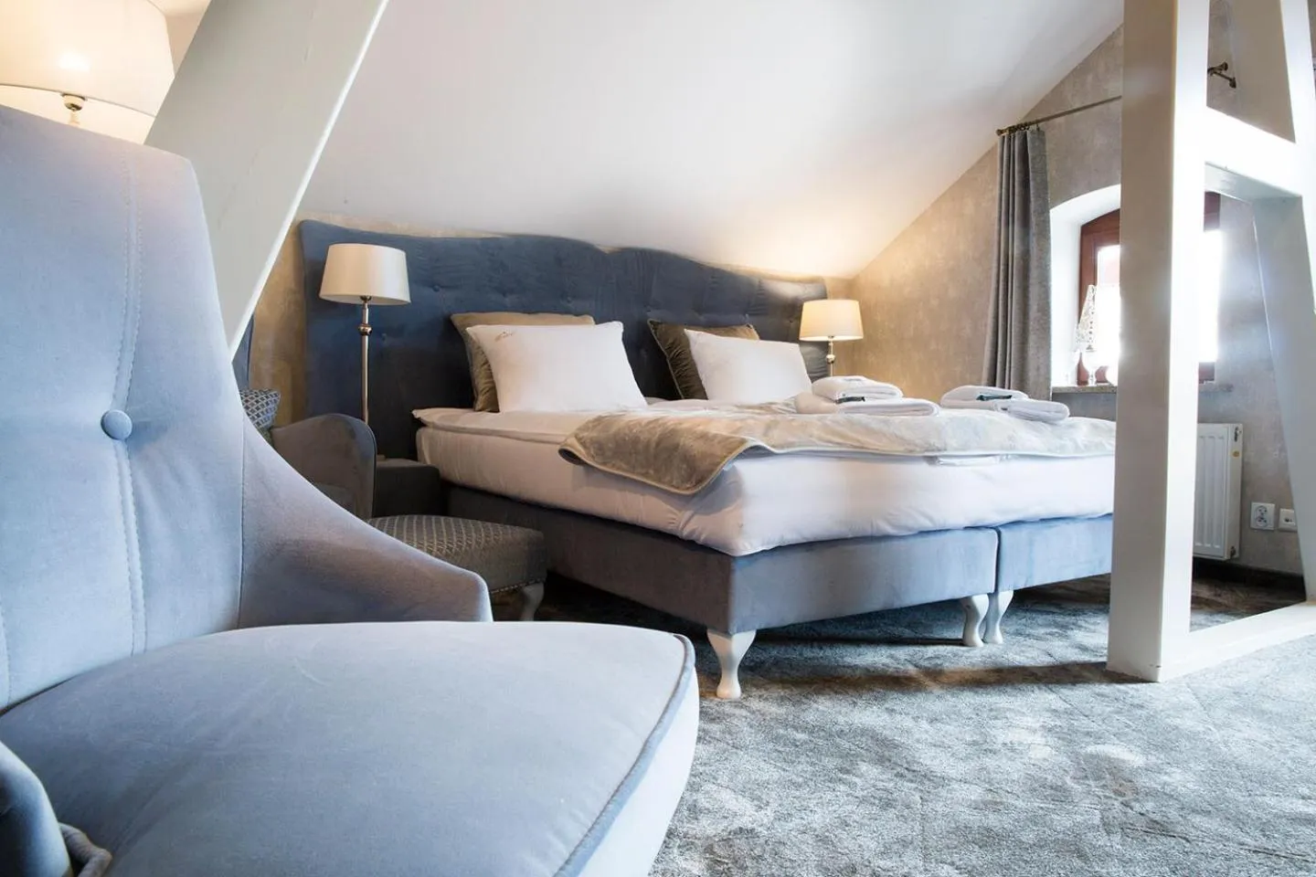 Bed in Villa Mistral