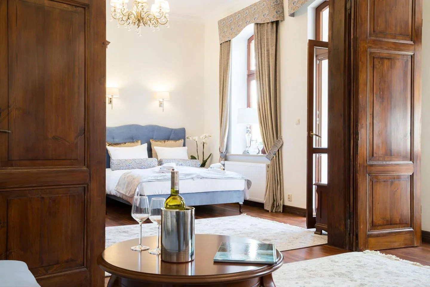 Bed in Villa Mistral