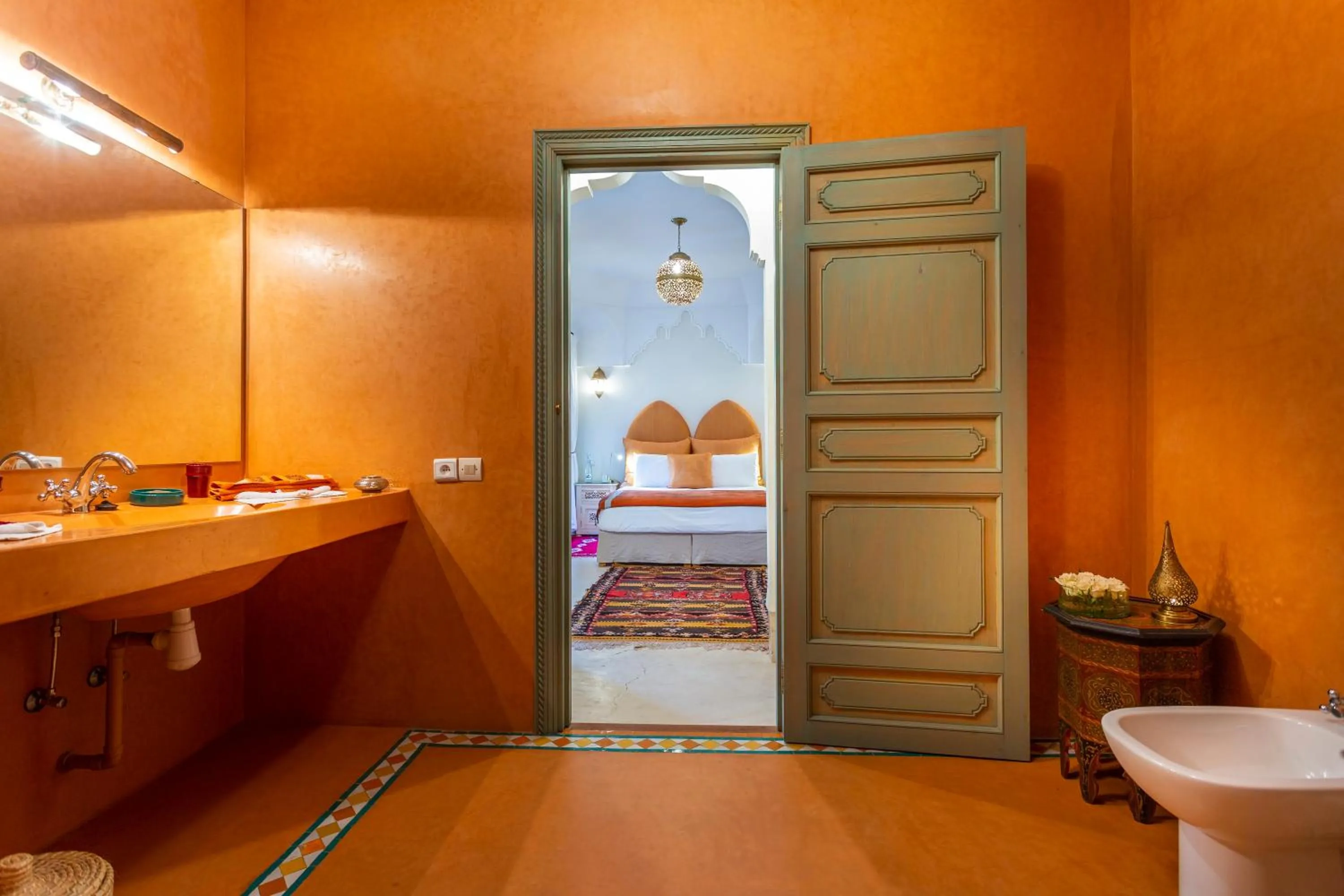 Bathroom in Riad Azahar