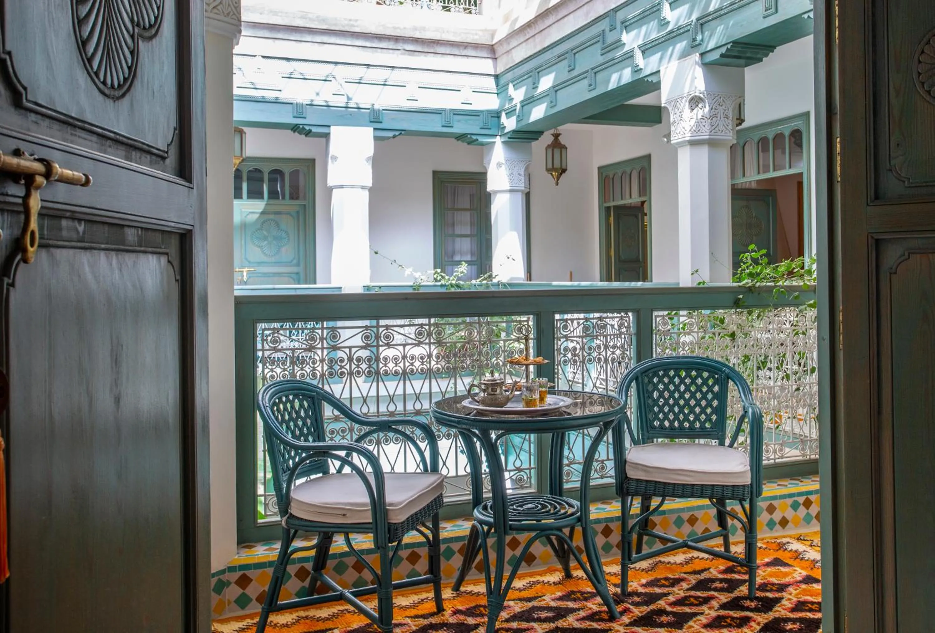 Patio in Riad Azahar