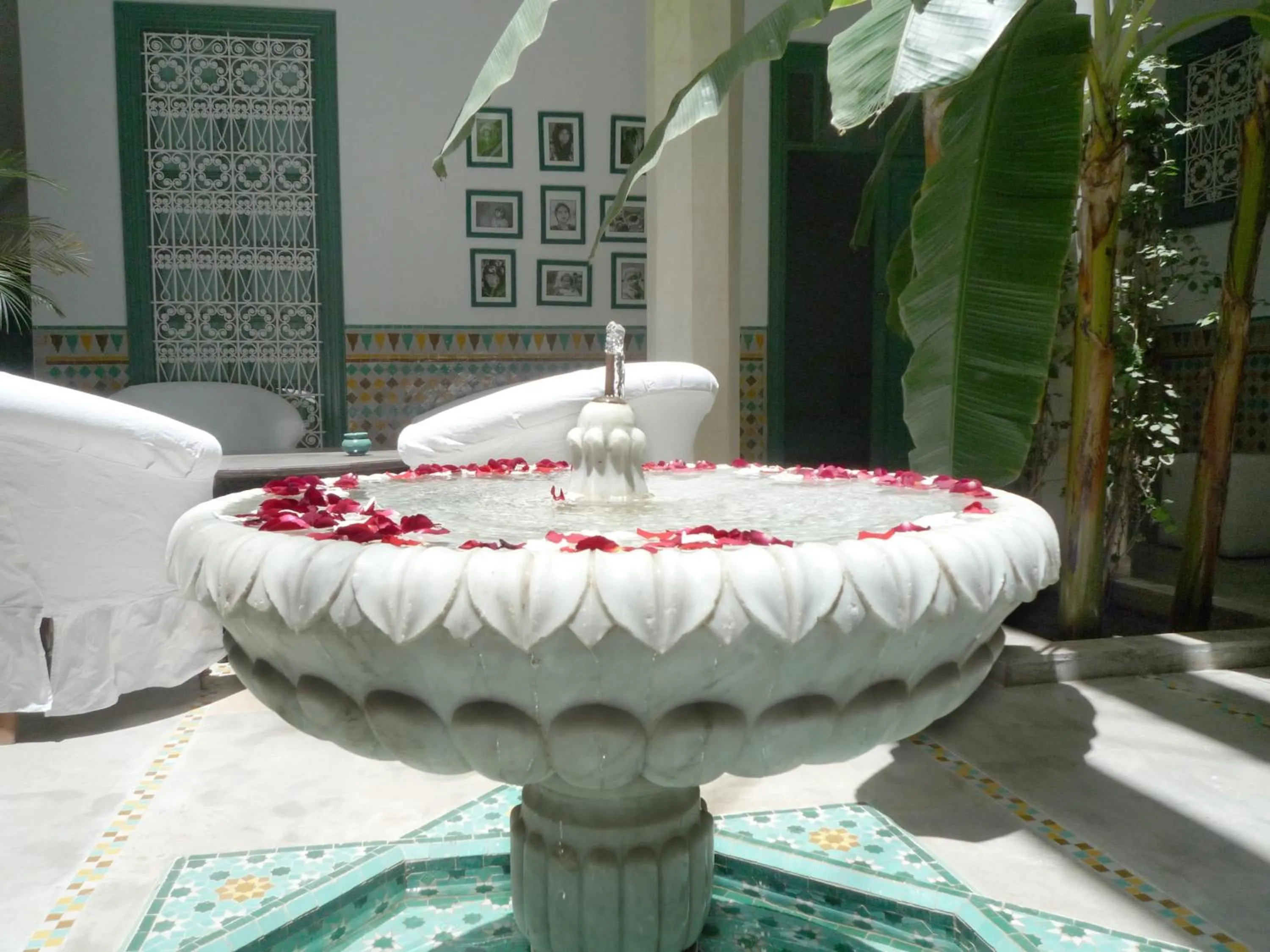 Patio in Riad Azahar