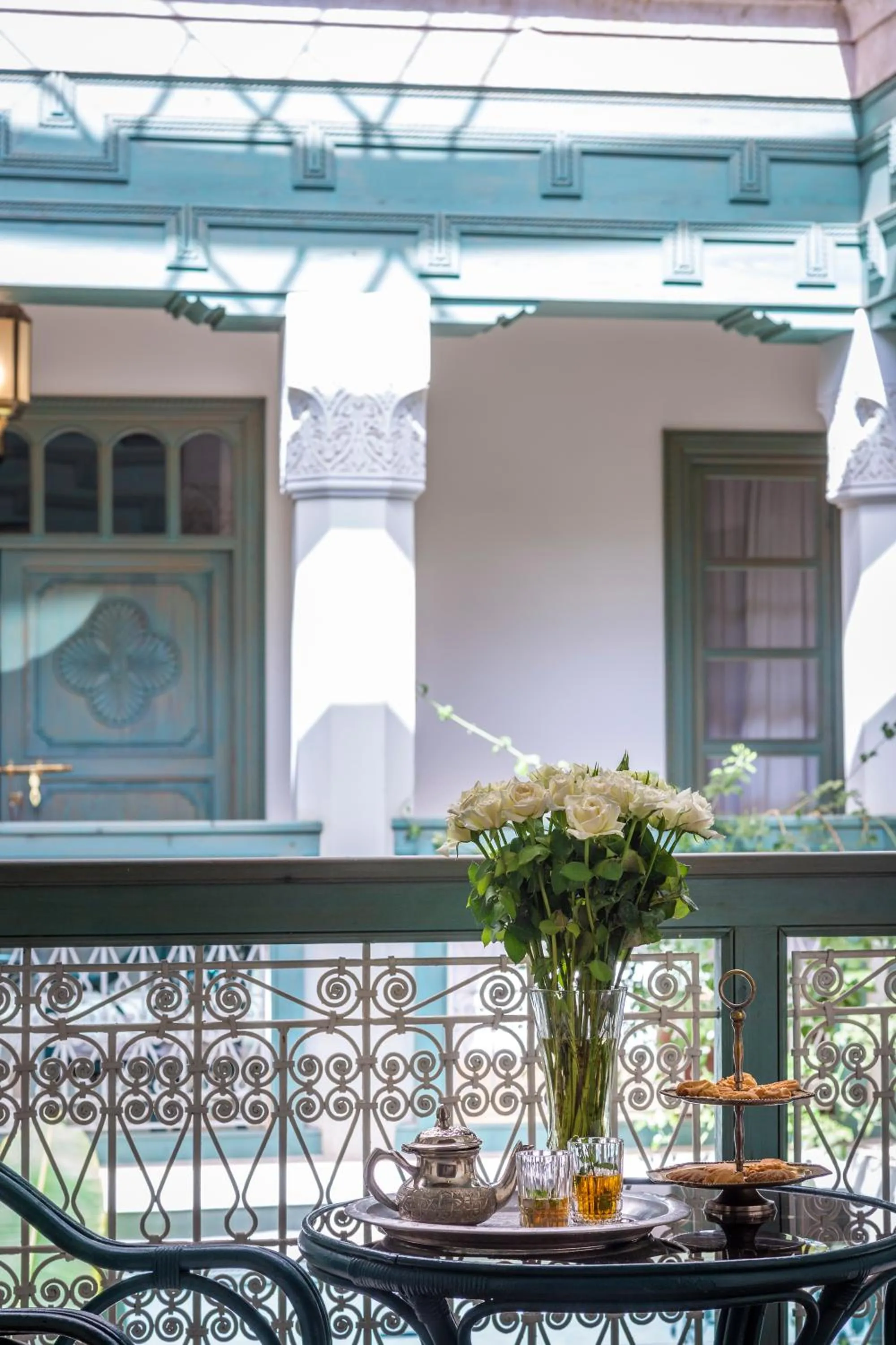 Balcony/Terrace in Riad Azahar