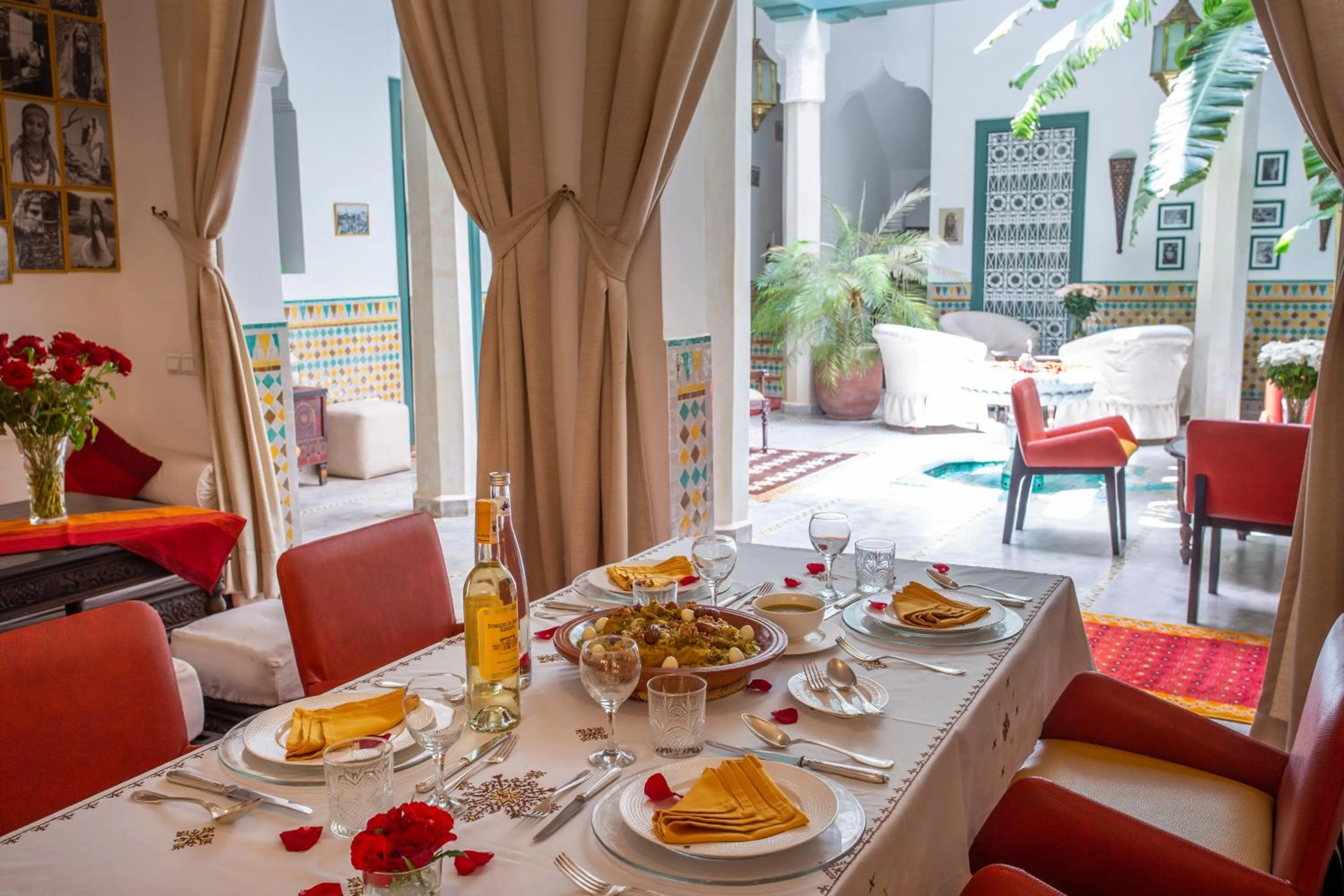 Patio in Riad Azahar
