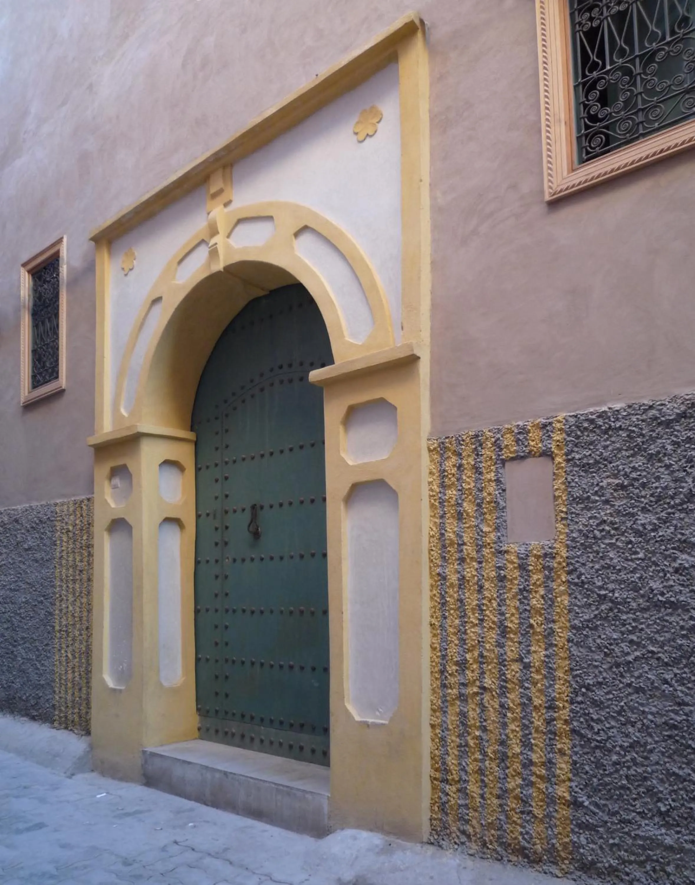 Facade/entrance in Riad Azahar