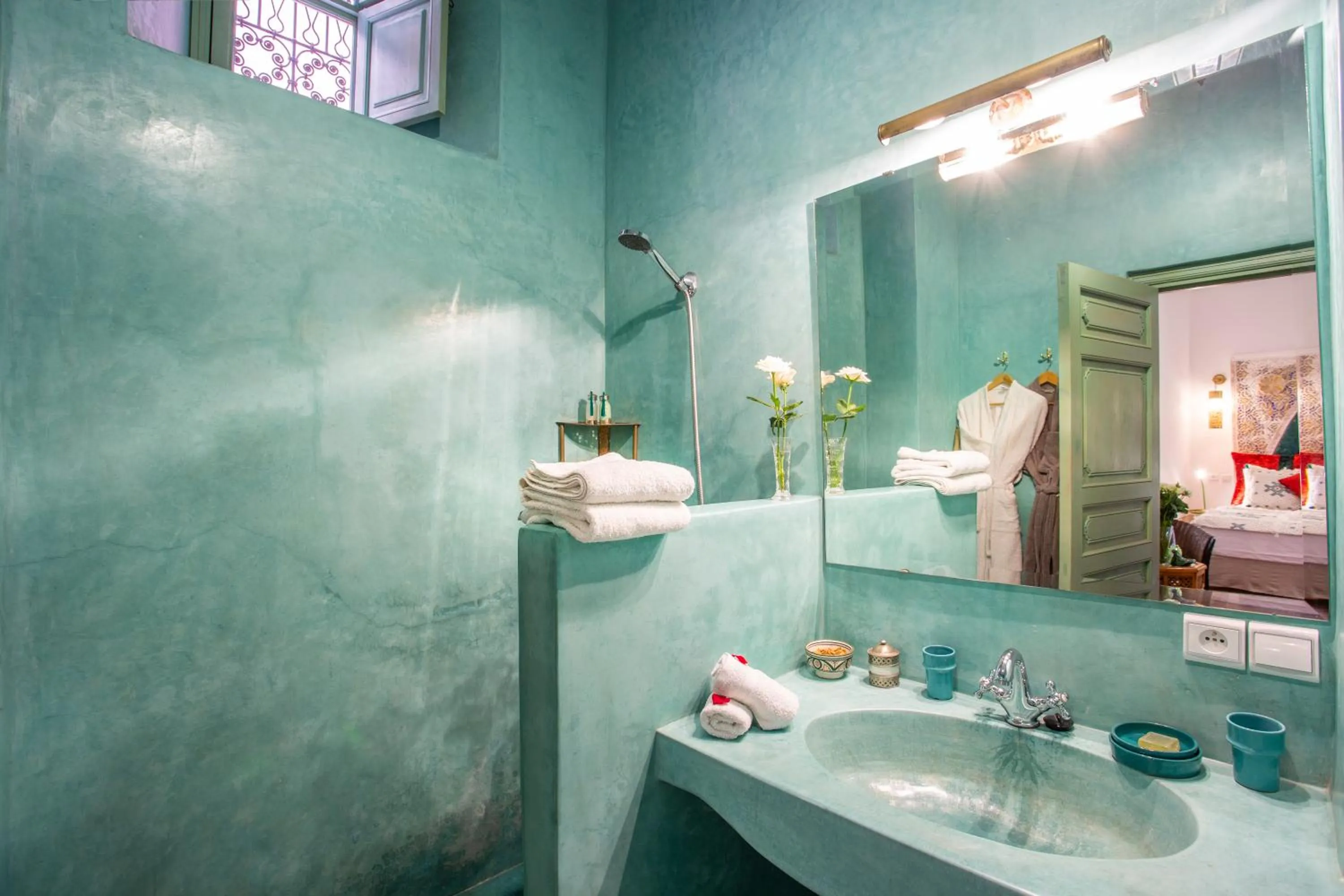 Bathroom in Riad Azahar