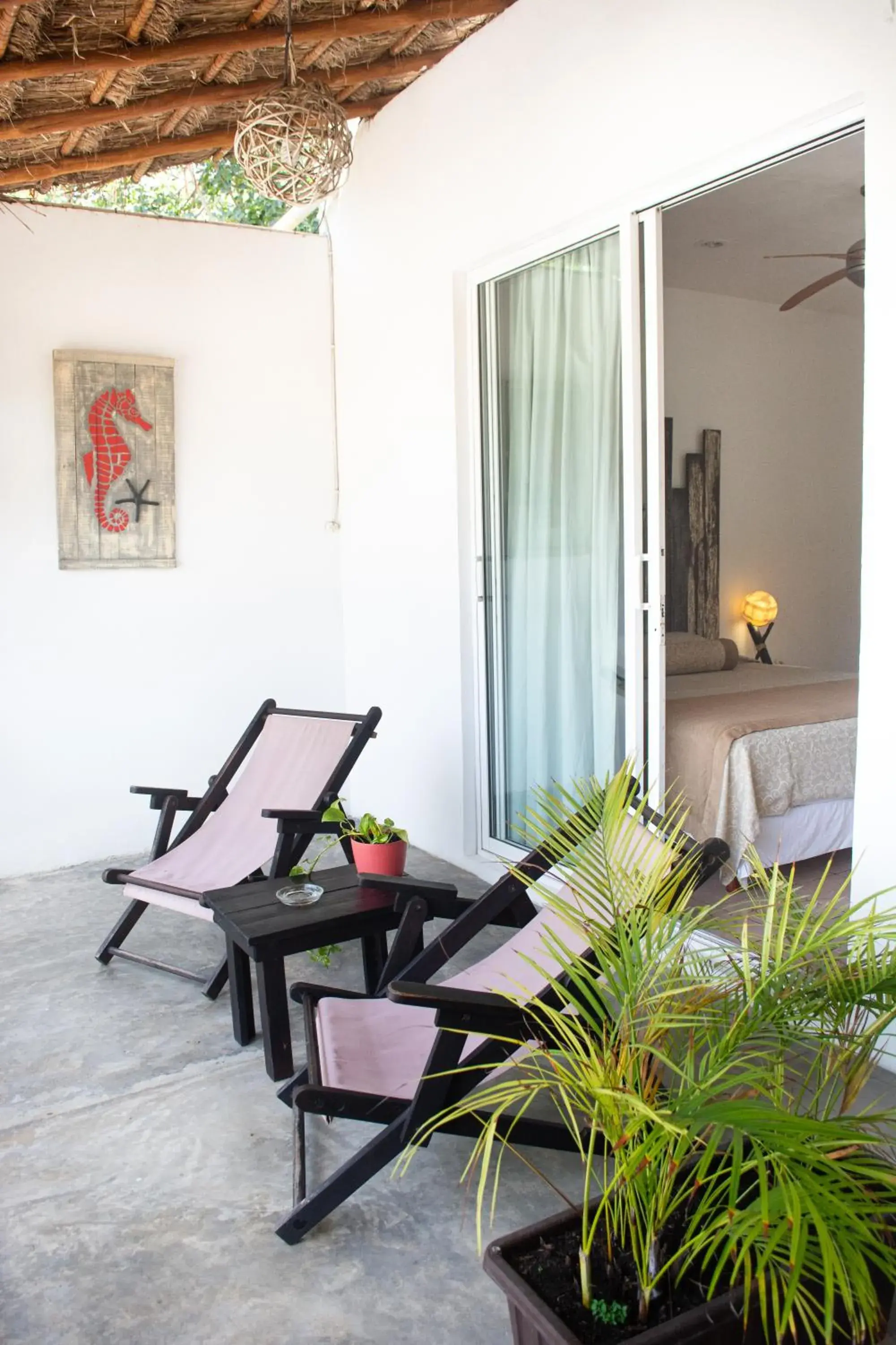 Balcony/Terrace in Hotel Nicte Ha Tulum