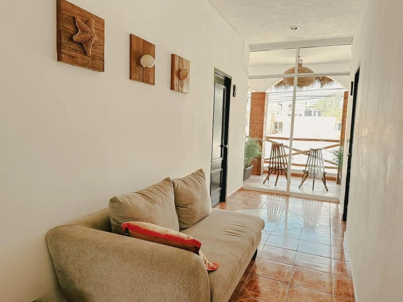 Seating area in Hotel Nicte Ha Tulum