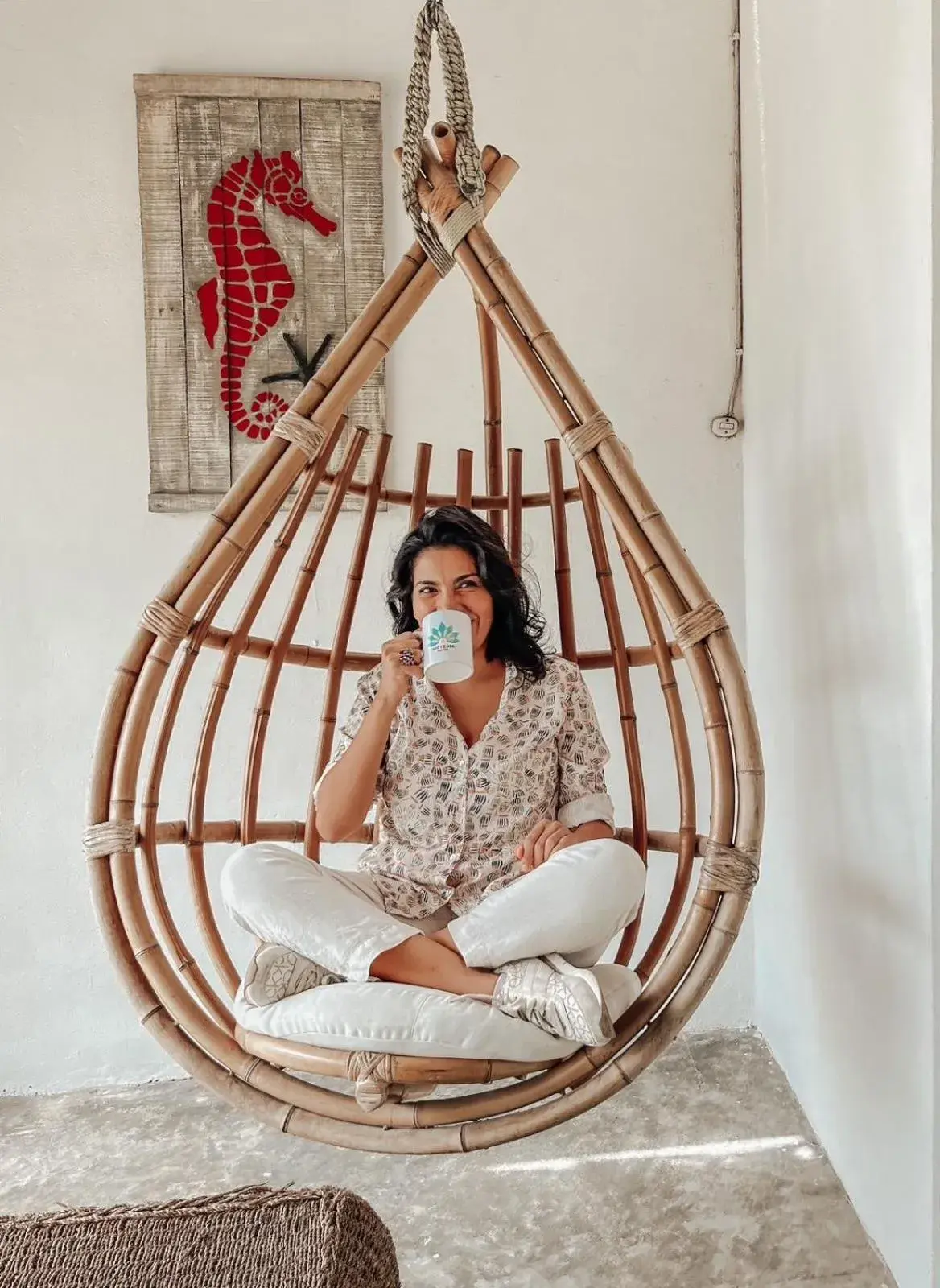 group of guests in Hotel Nicte Ha Tulum