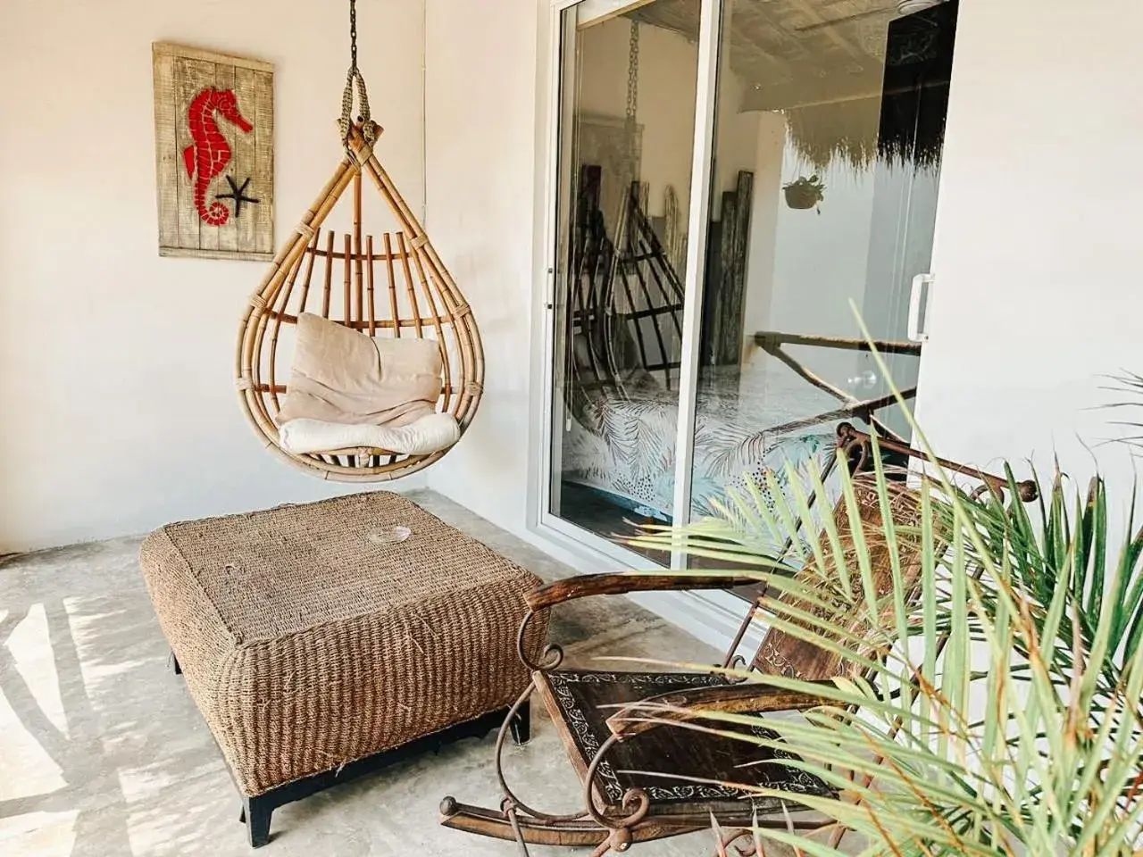 Balcony/Terrace in Hotel Nicte Ha Tulum