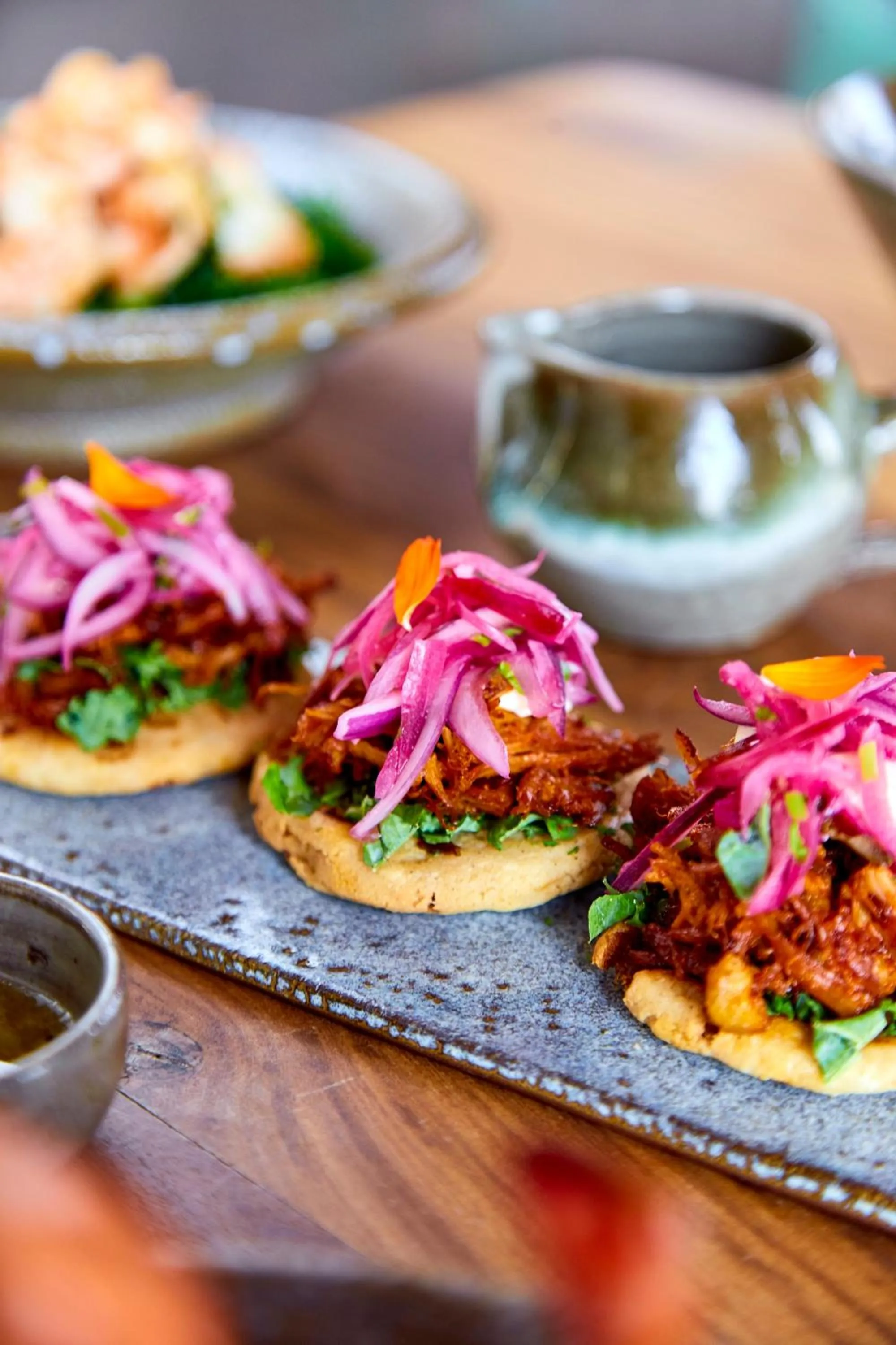 Food in Puro Surf Hotel & Performance Academy