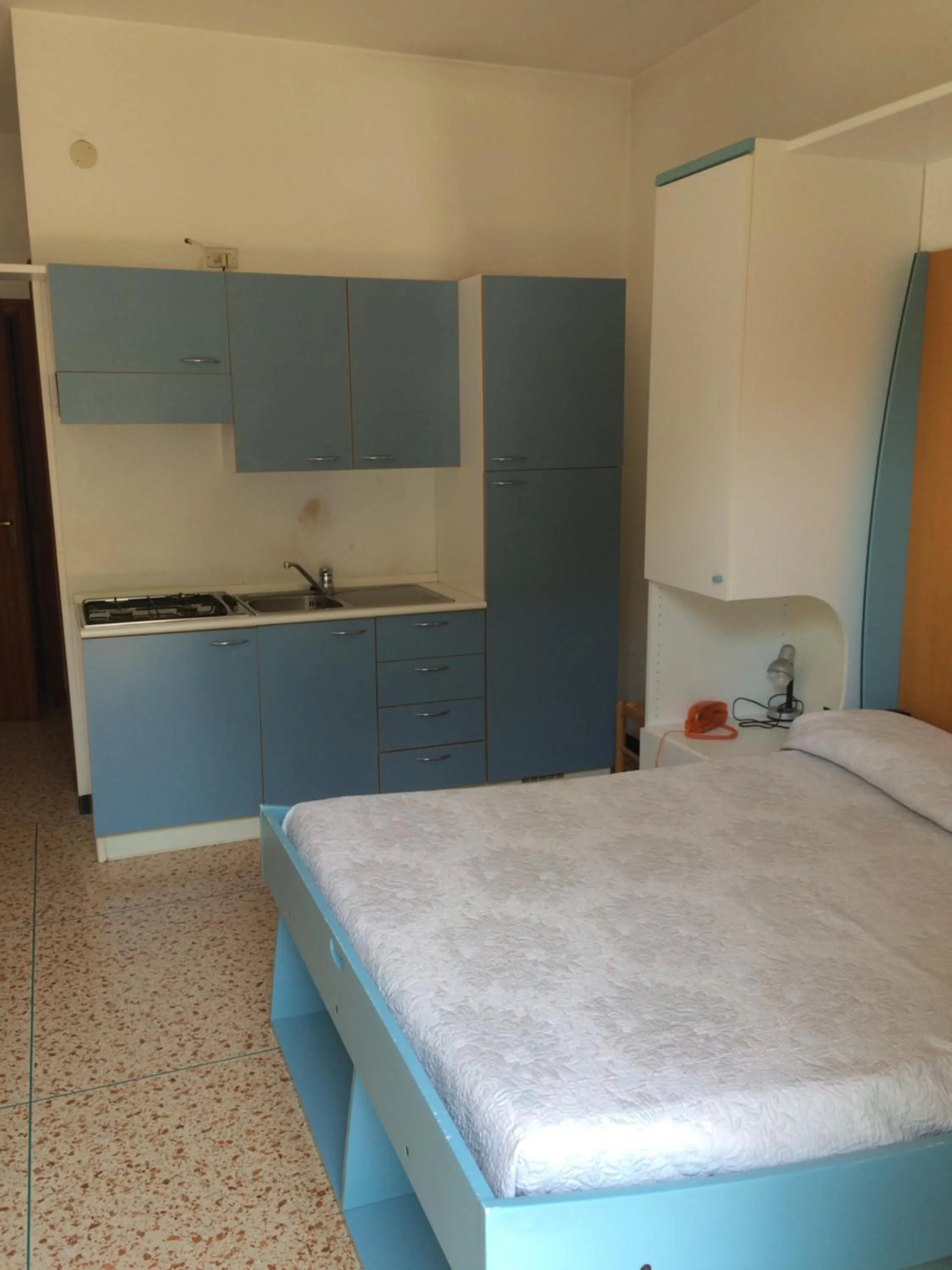 Shower, Bed in Residence la Vignetta