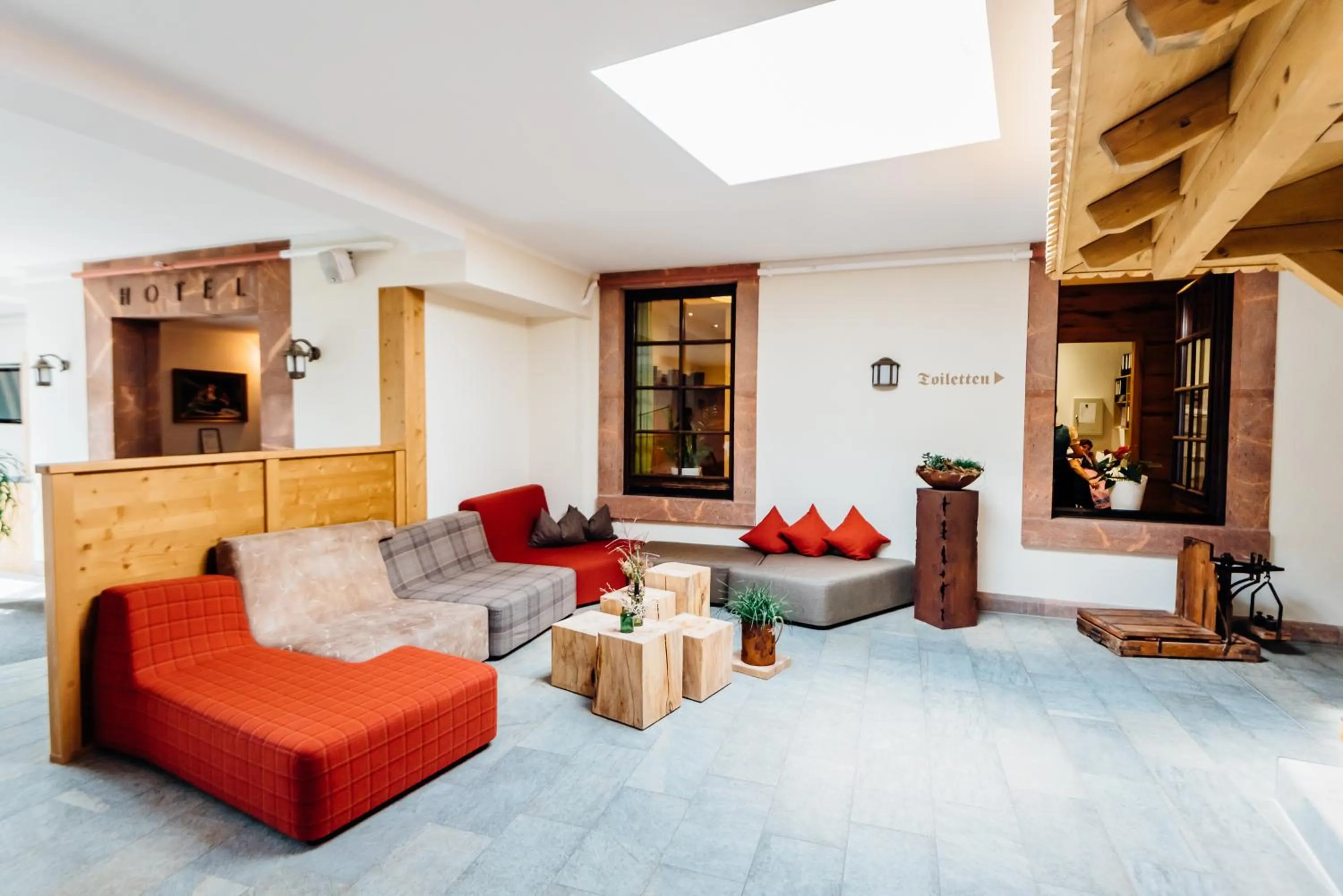 Lobby or reception in Erlebnishotel "Zur Schiffsmühle" GmbH