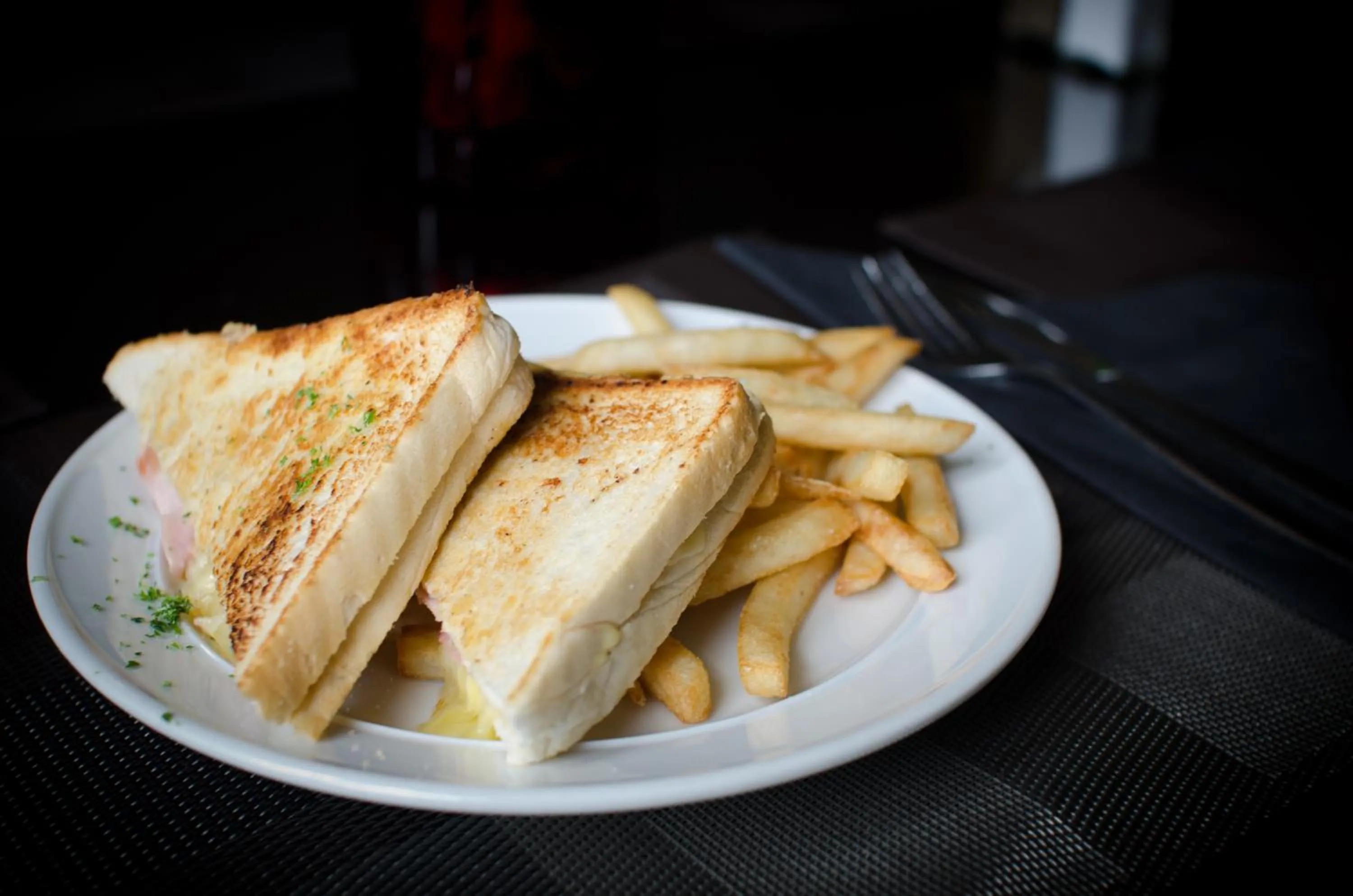 Food close-up in Racecourse Hotel and Motor Lodge