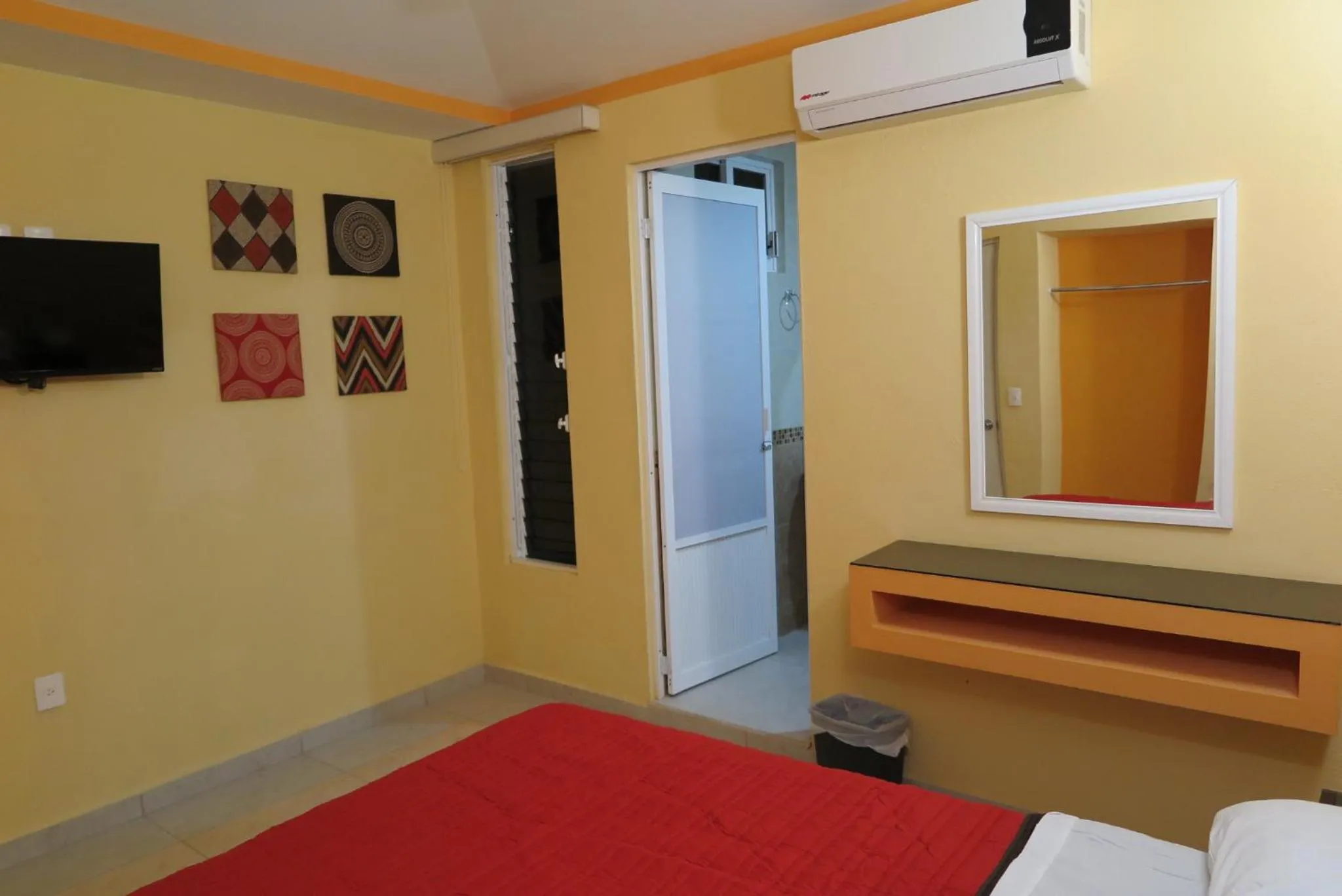 Bed in Hotel Bonaday