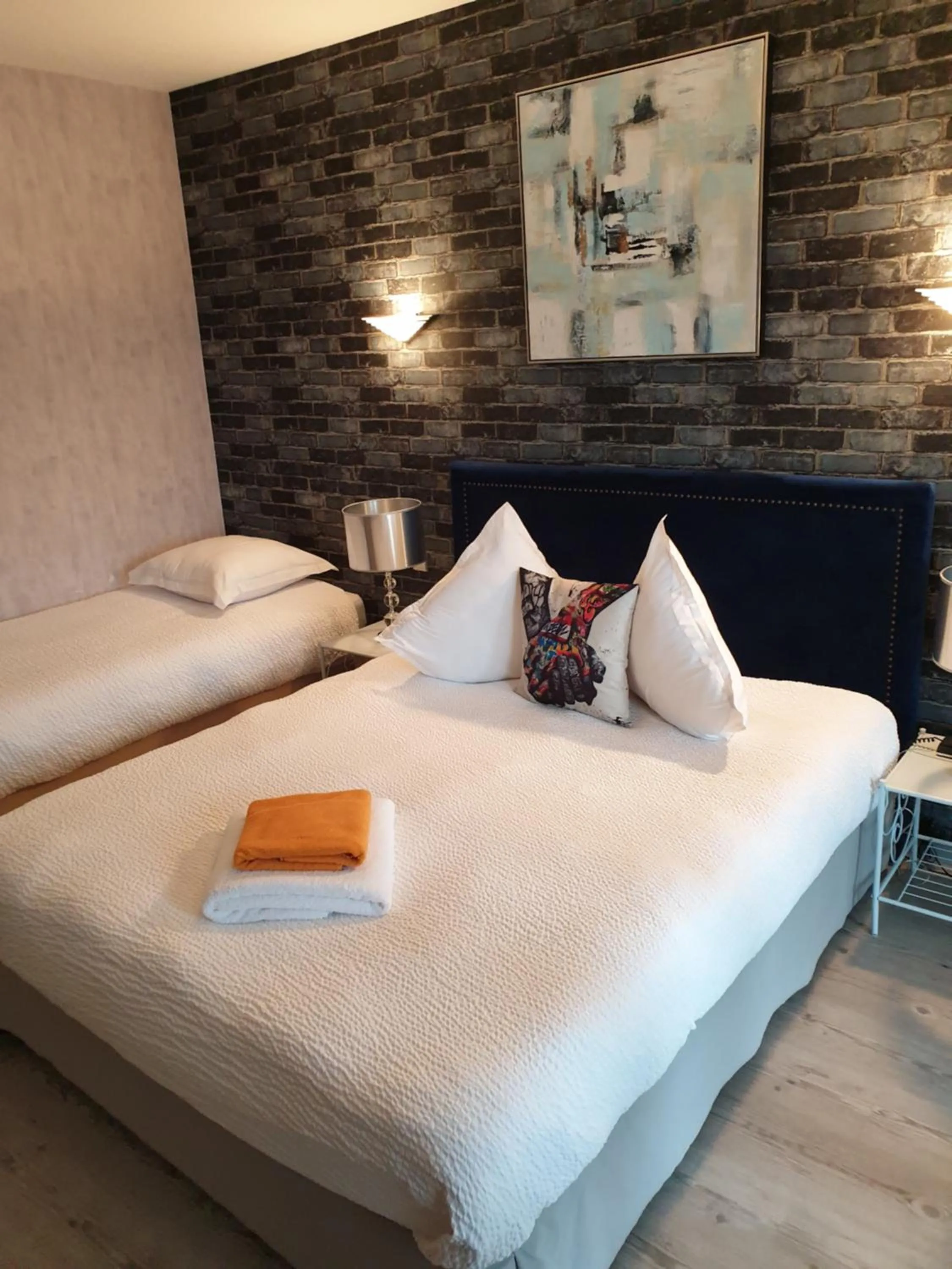 Bed in Relais Vosgien - Hôtel Restaurant "la Table de Sophia"