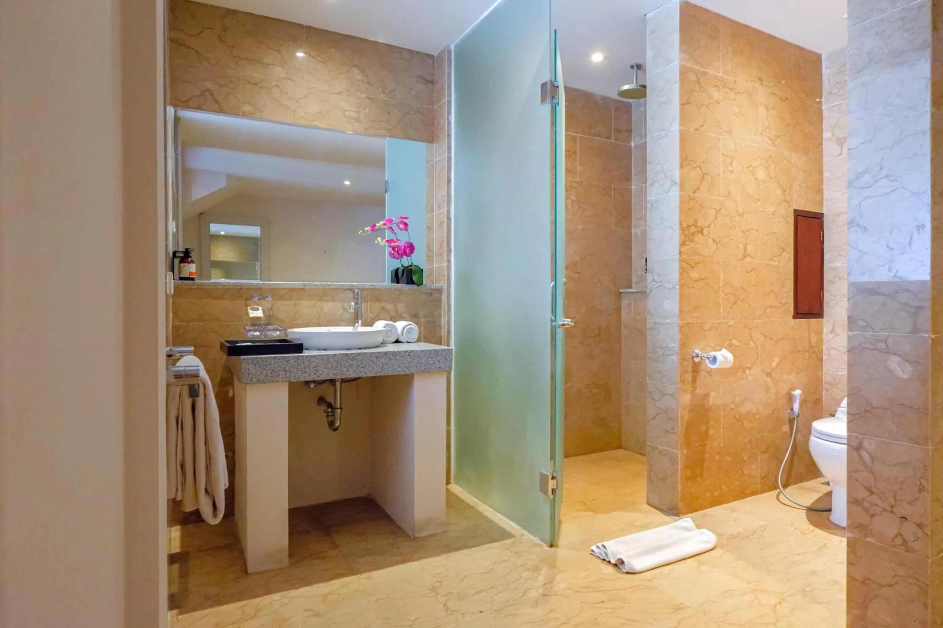 Bathroom in Royal Tulip Springhill Resort Jimbaran