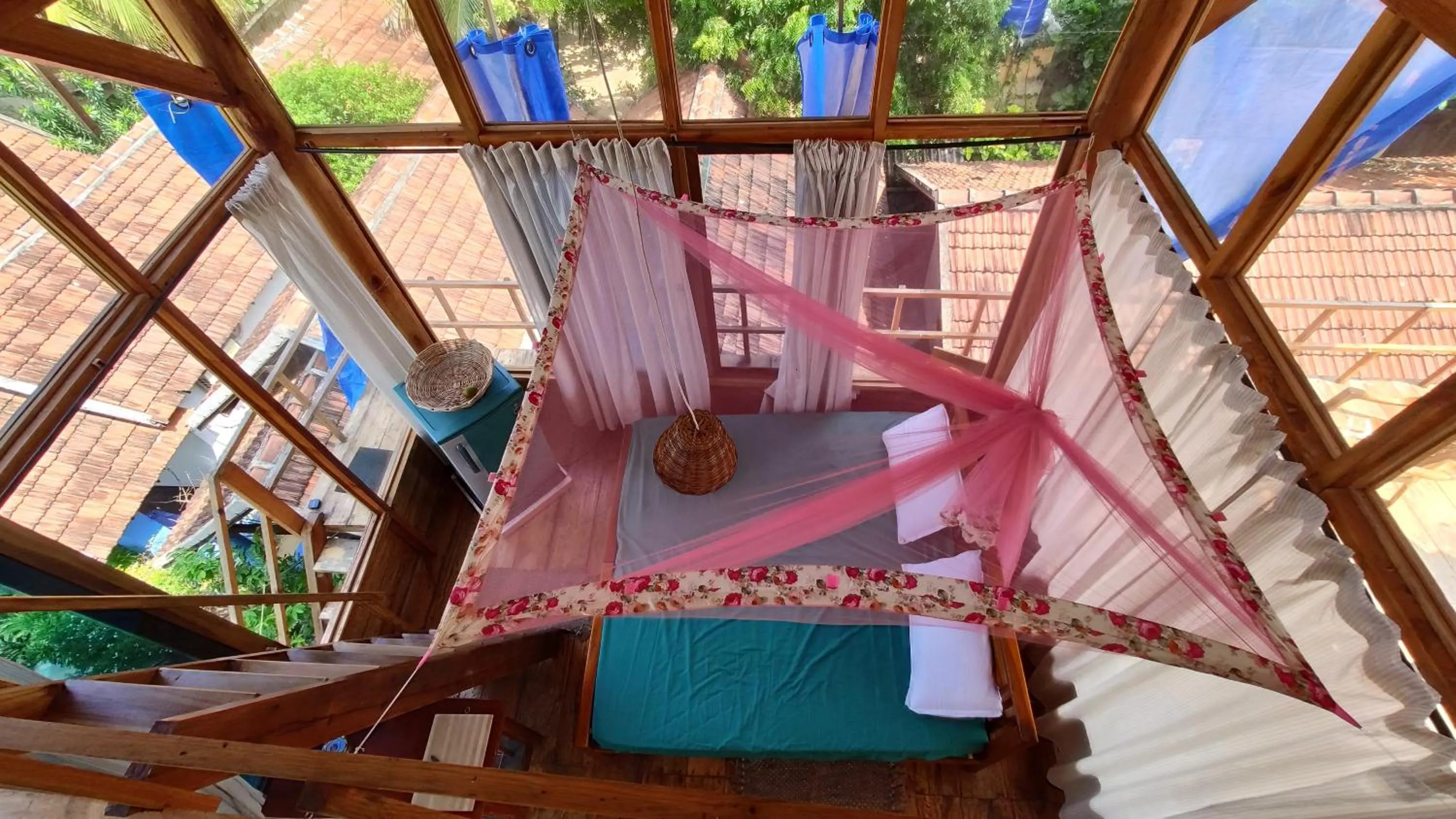 Bed in Surf Beach Hotel