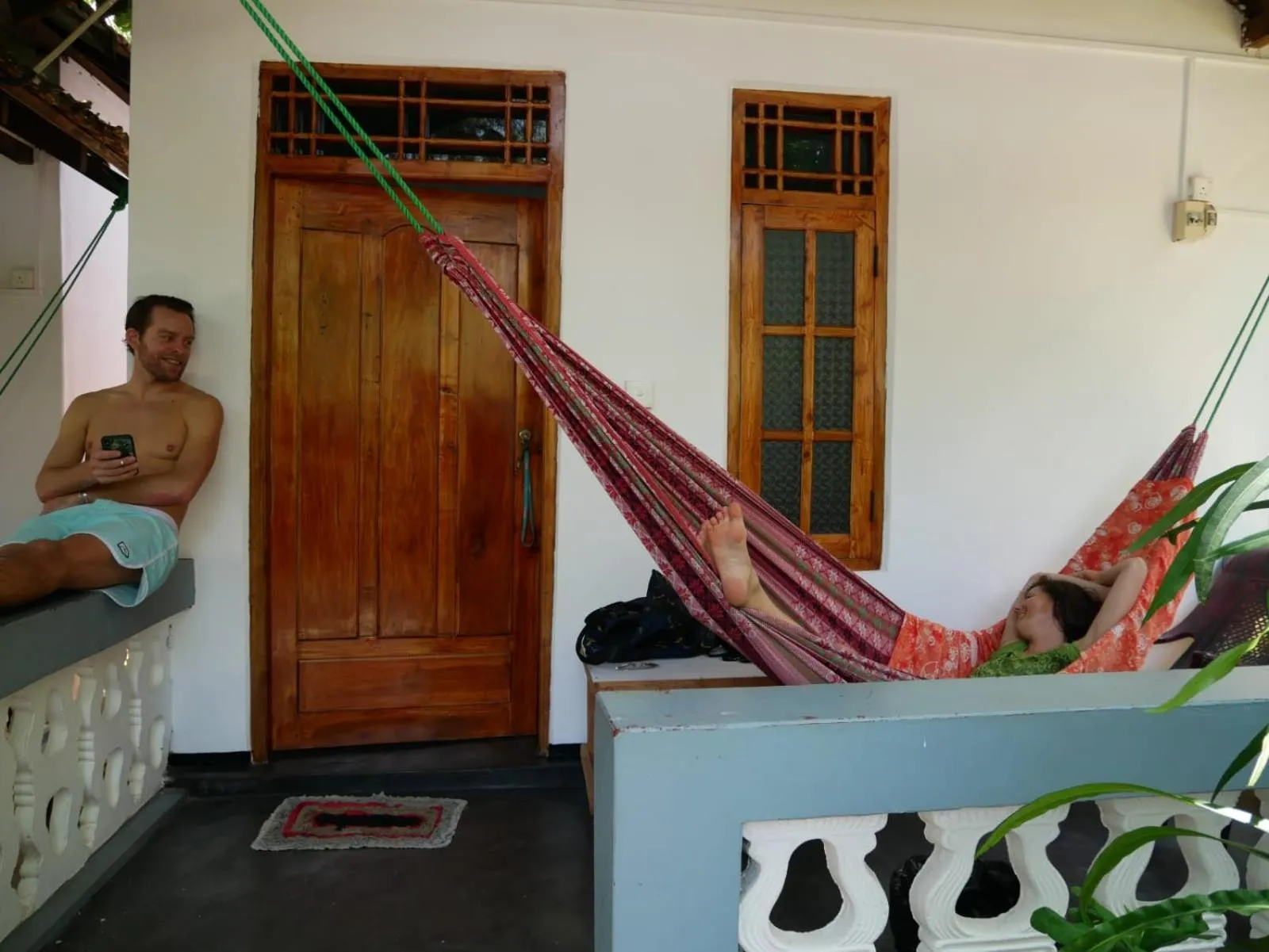 Patio in Surf Beach Hotel