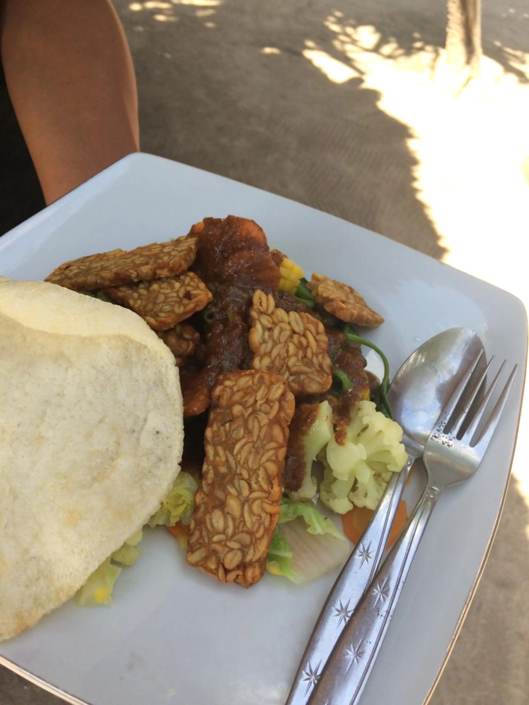 Food close-up in Gili Beach