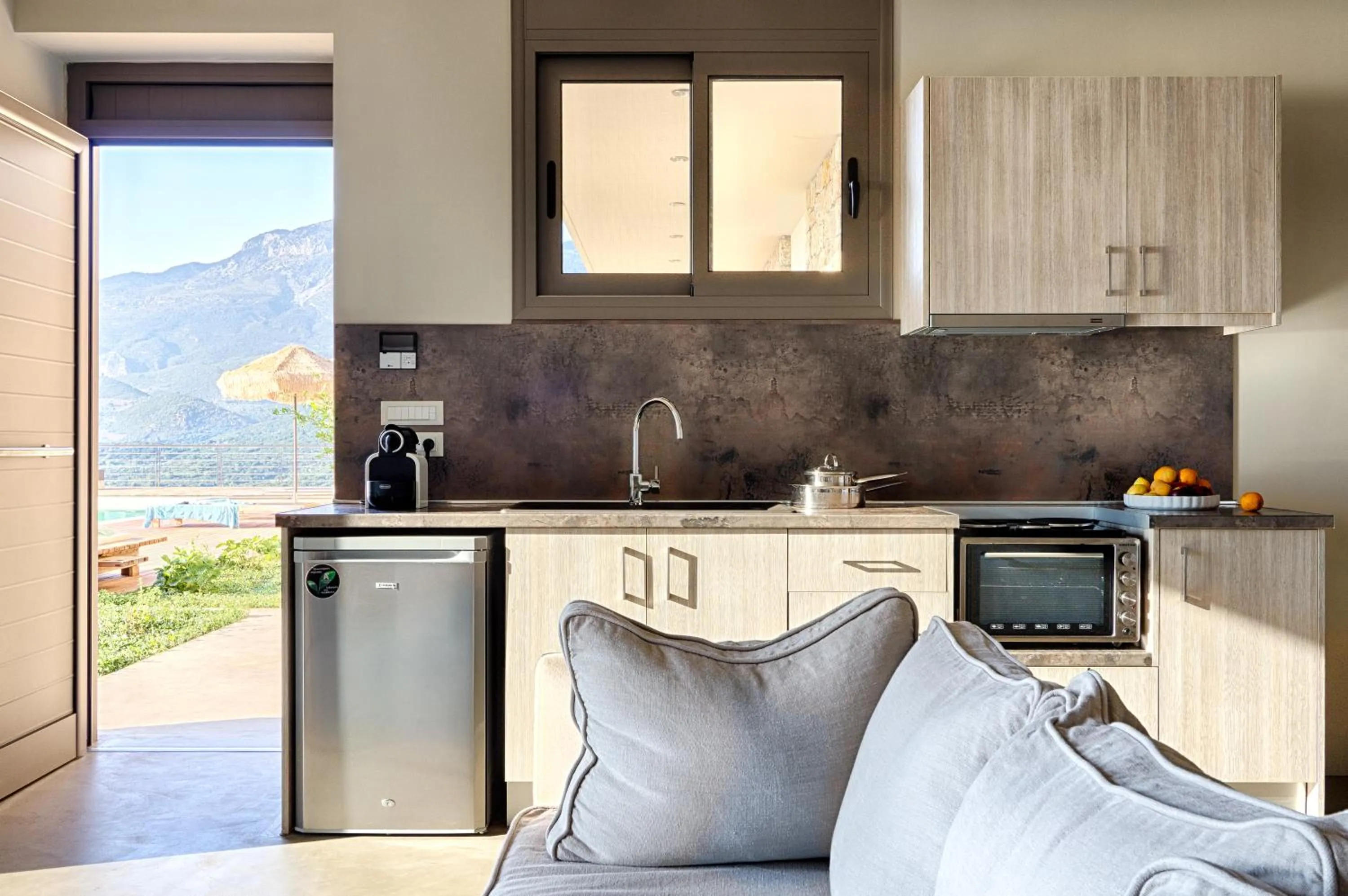 Kitchen or kitchenette in Euphoria Suites