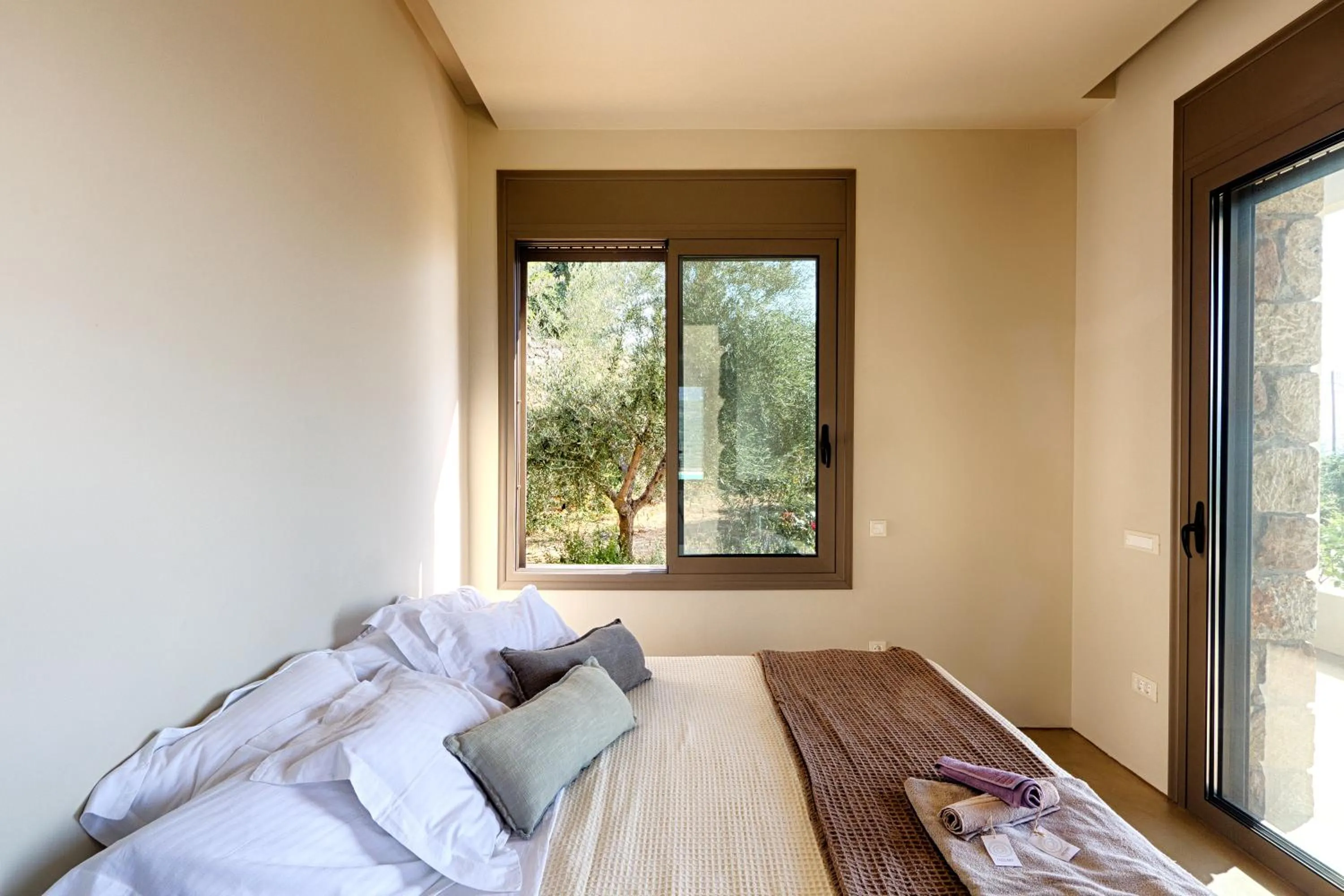 Bed in Euphoria Suites