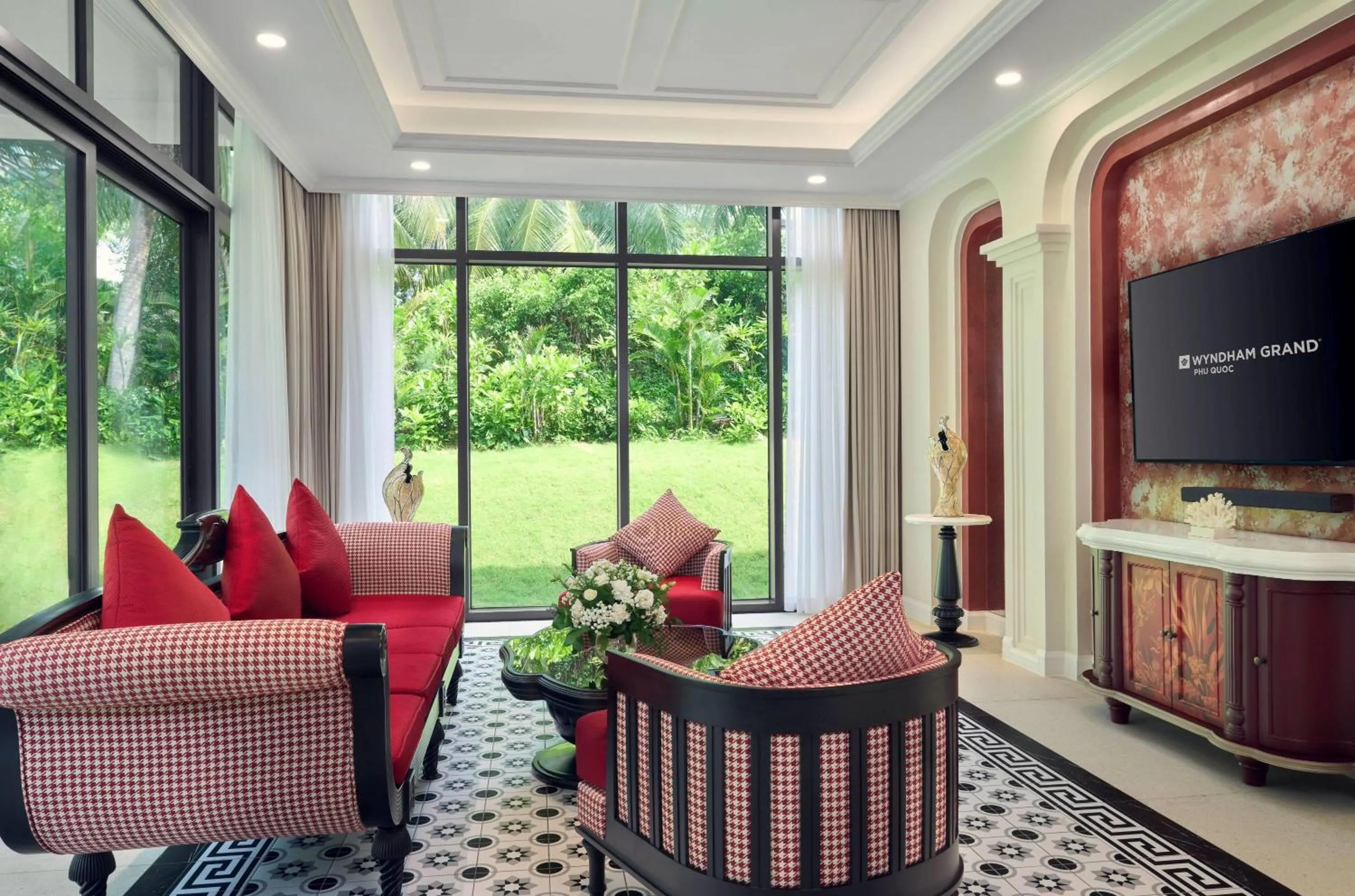 Photo of the whole room in Wyndham Grand Phu Quoc