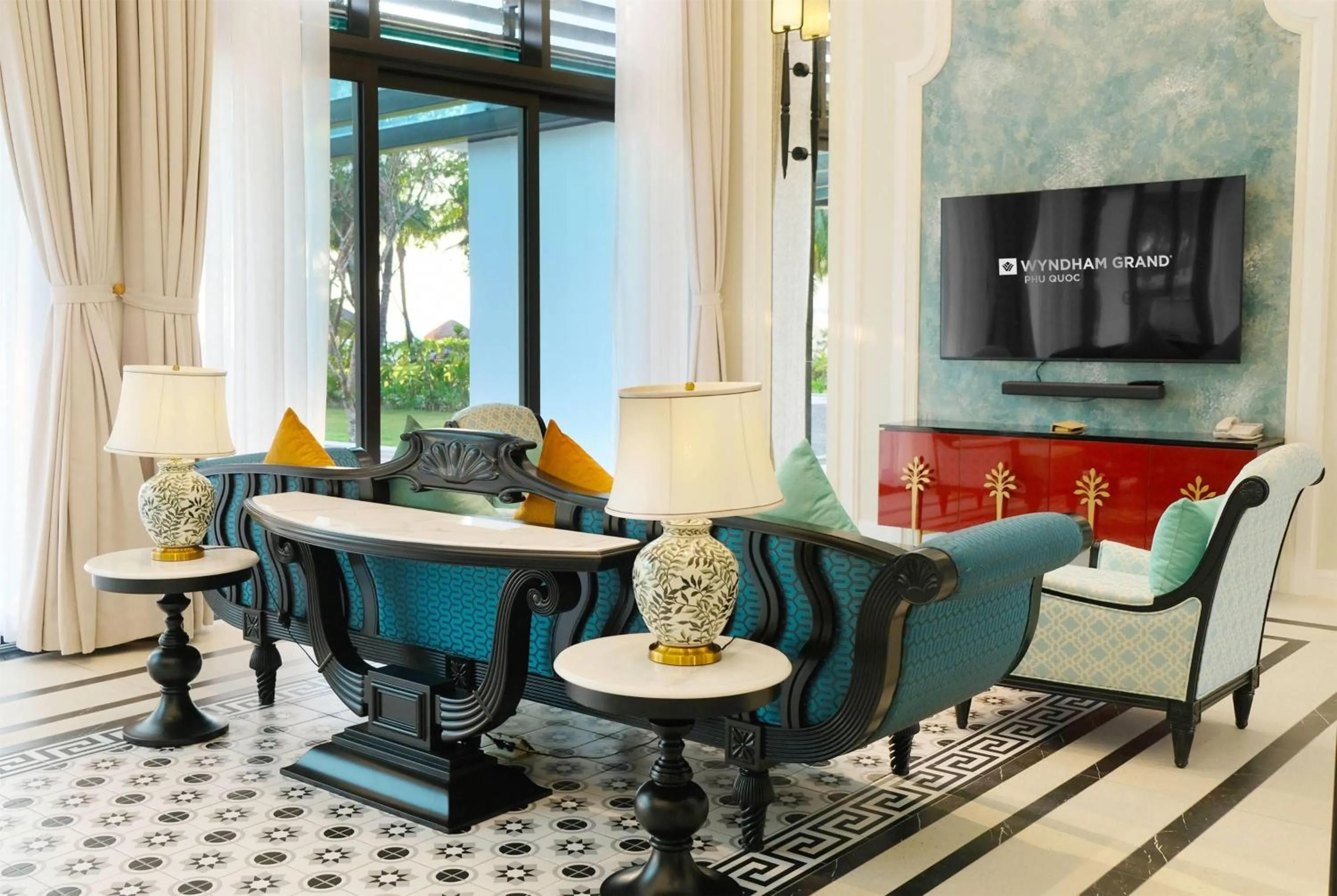 Photo of the whole room in Wyndham Grand Phu Quoc