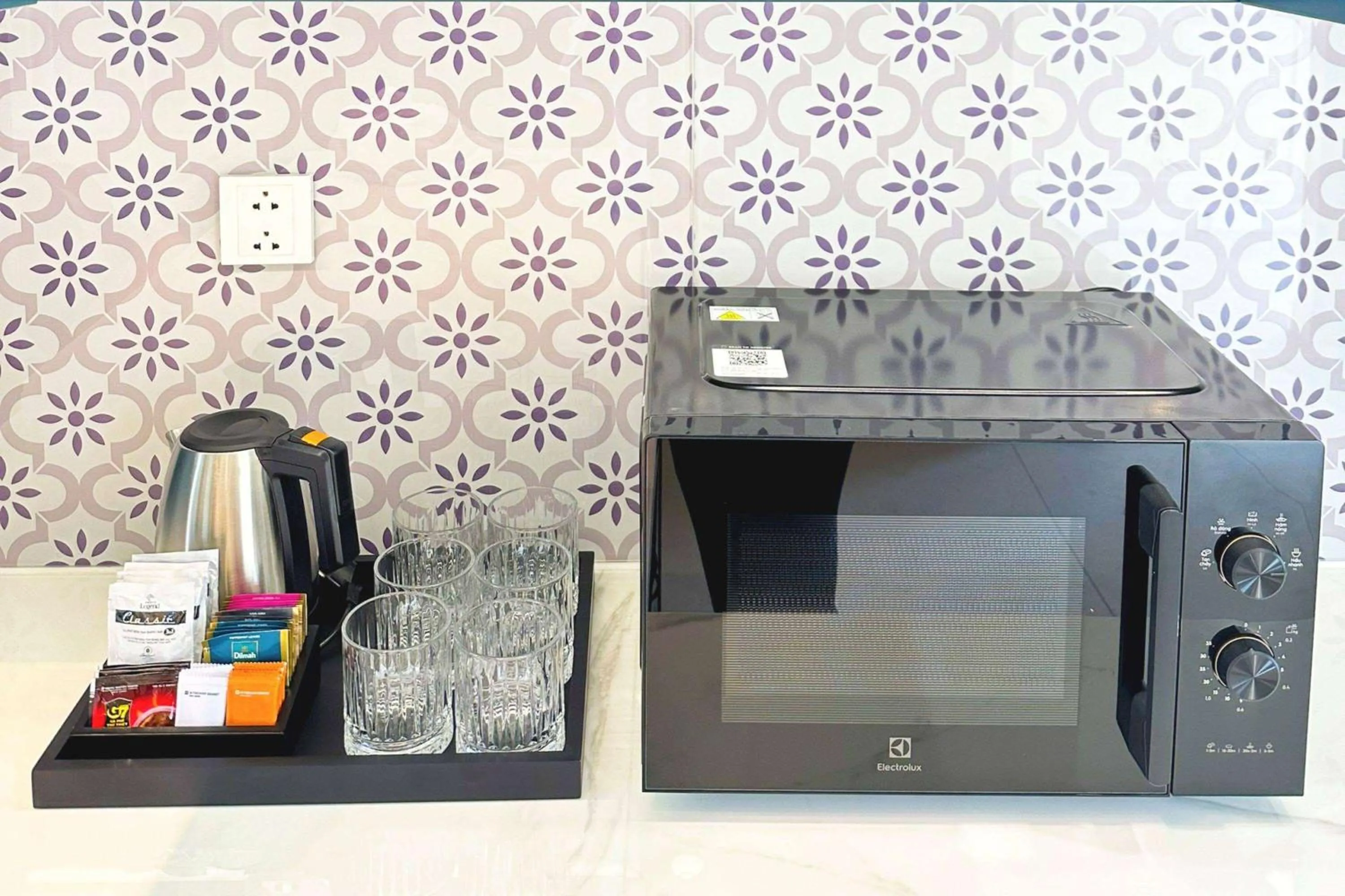 microwave in Wyndham Grand Phu Quoc