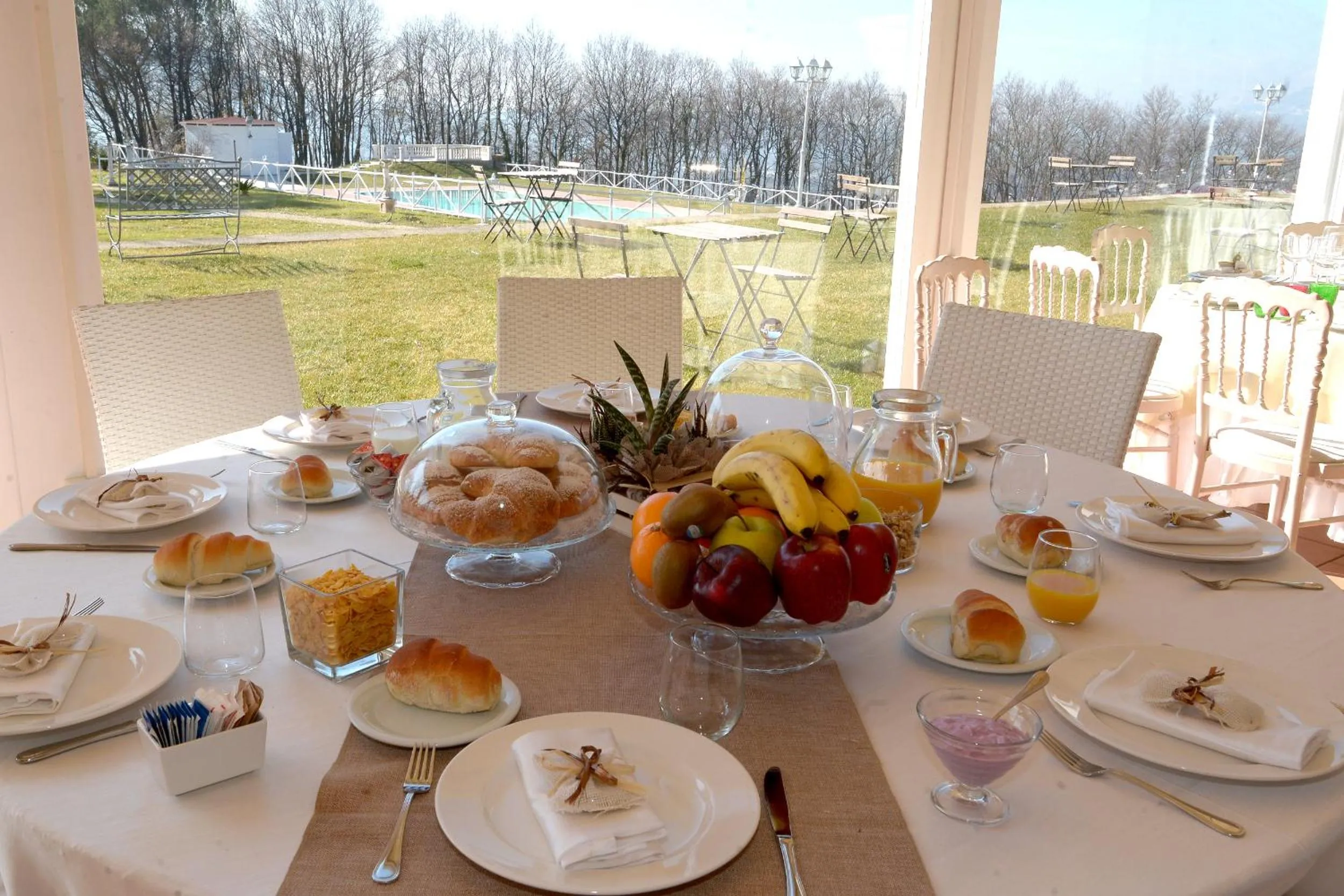 Italian breakfast in Eliceto Resort & SPA