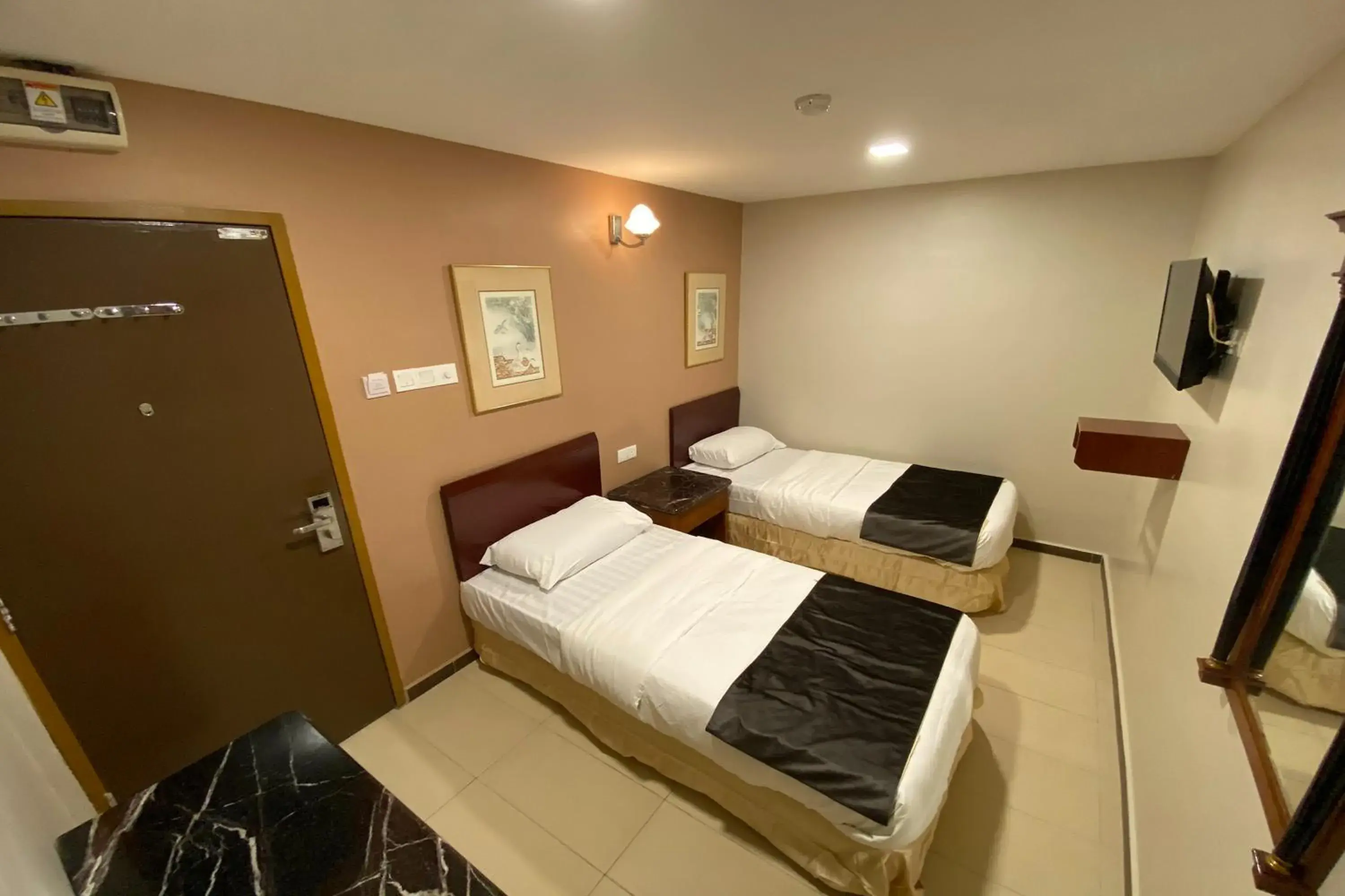 Twin Room in Hotel Bliss Johor Bahru Skudai Twin Room in Hotel Bliss Johor Bahru Skudai