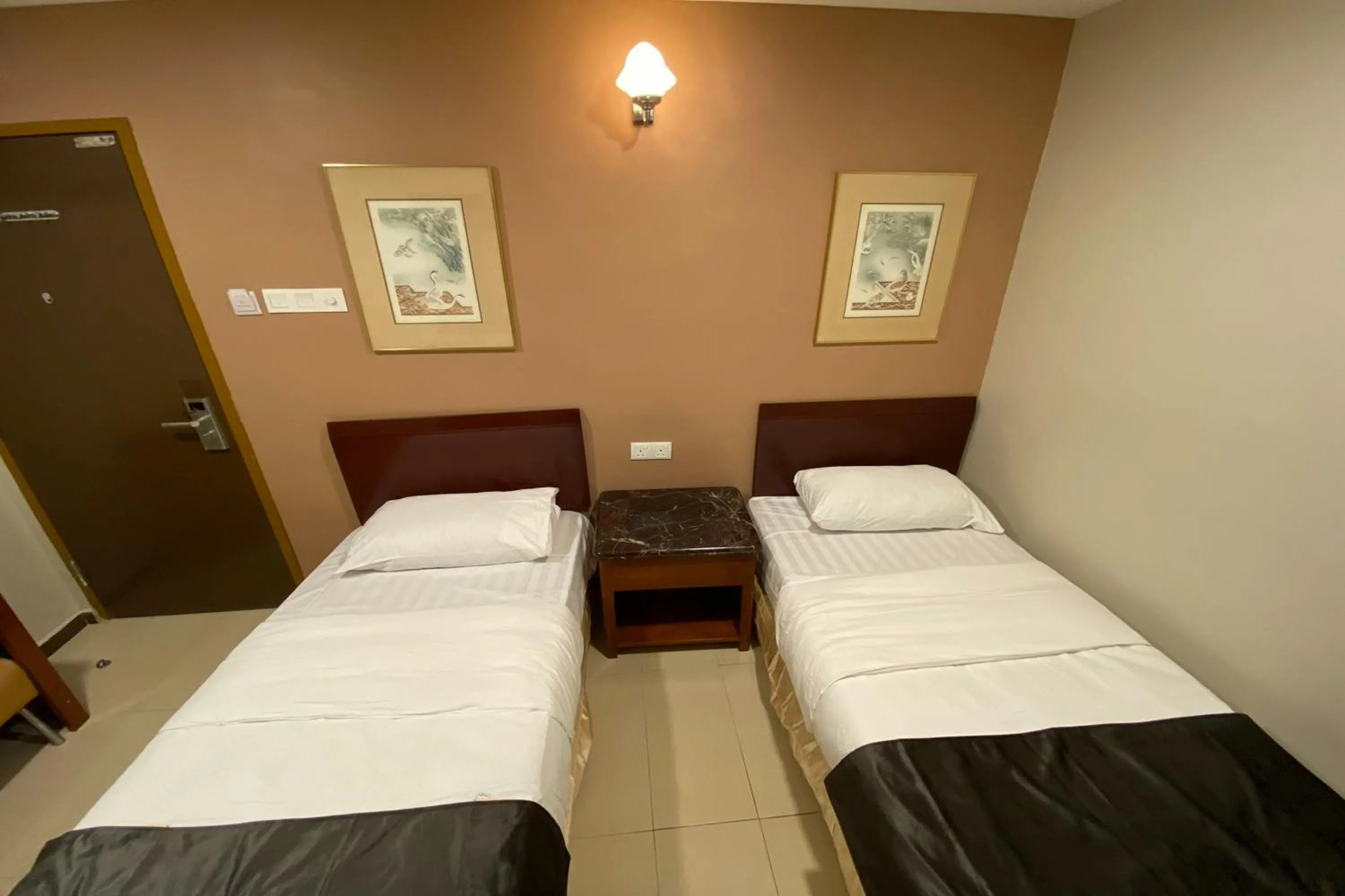 Bed in Hotel Bliss Johor Bahru Skudai