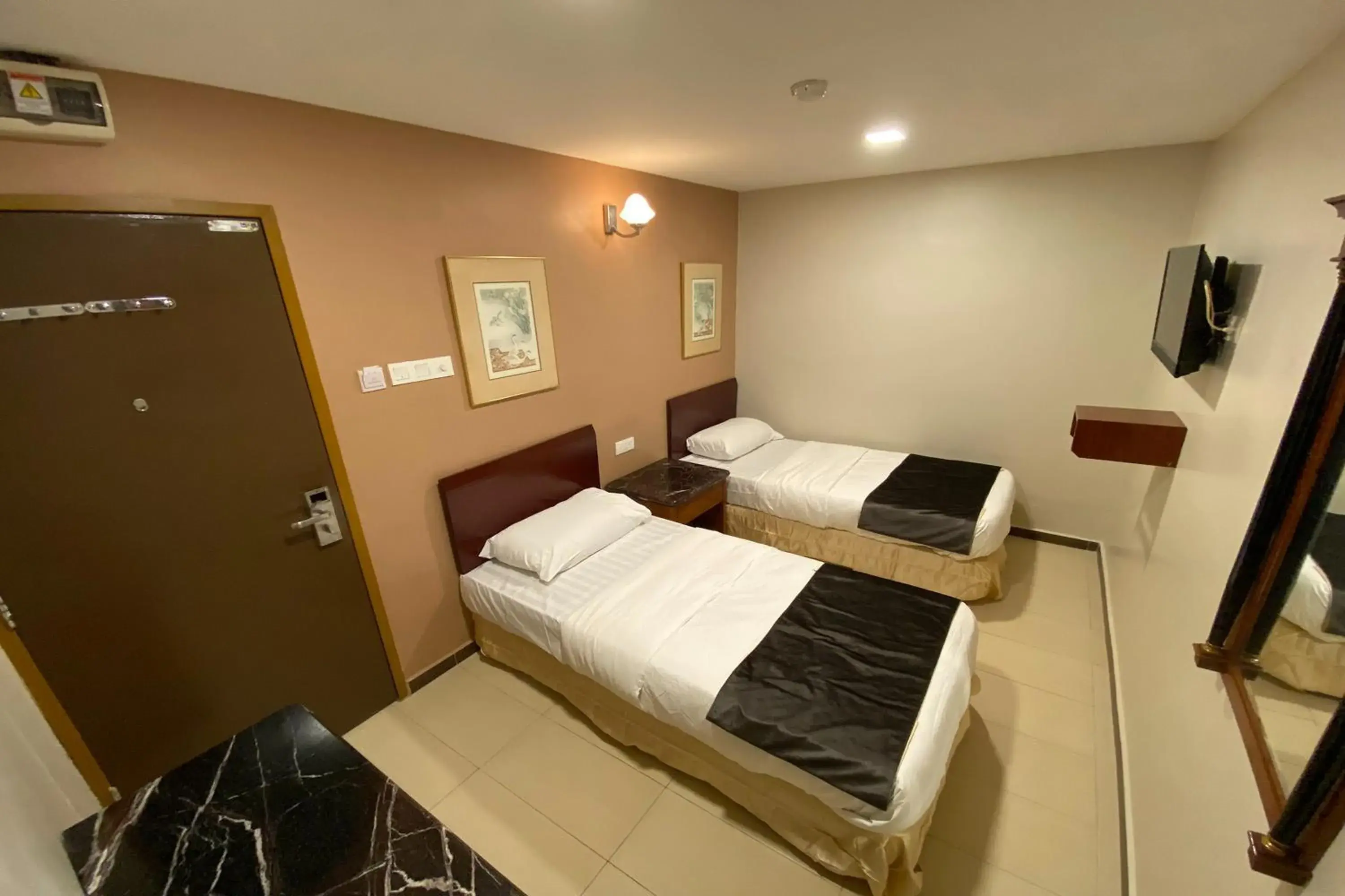 Twin Room in Hotel Bliss Johor Bahru Skudai Twin Room in Hotel Bliss Johor Bahru Skudai
