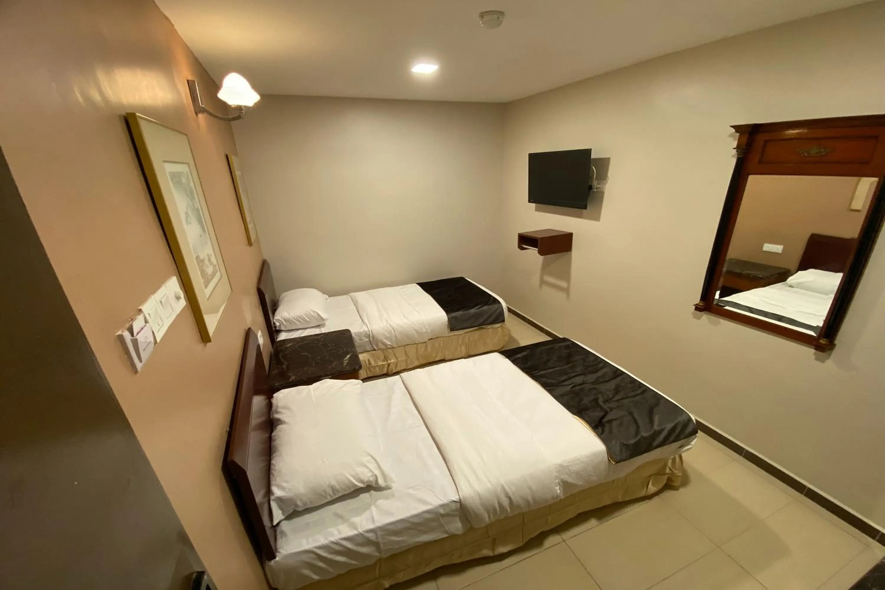 Bed in Hotel Bliss Johor Bahru Skudai