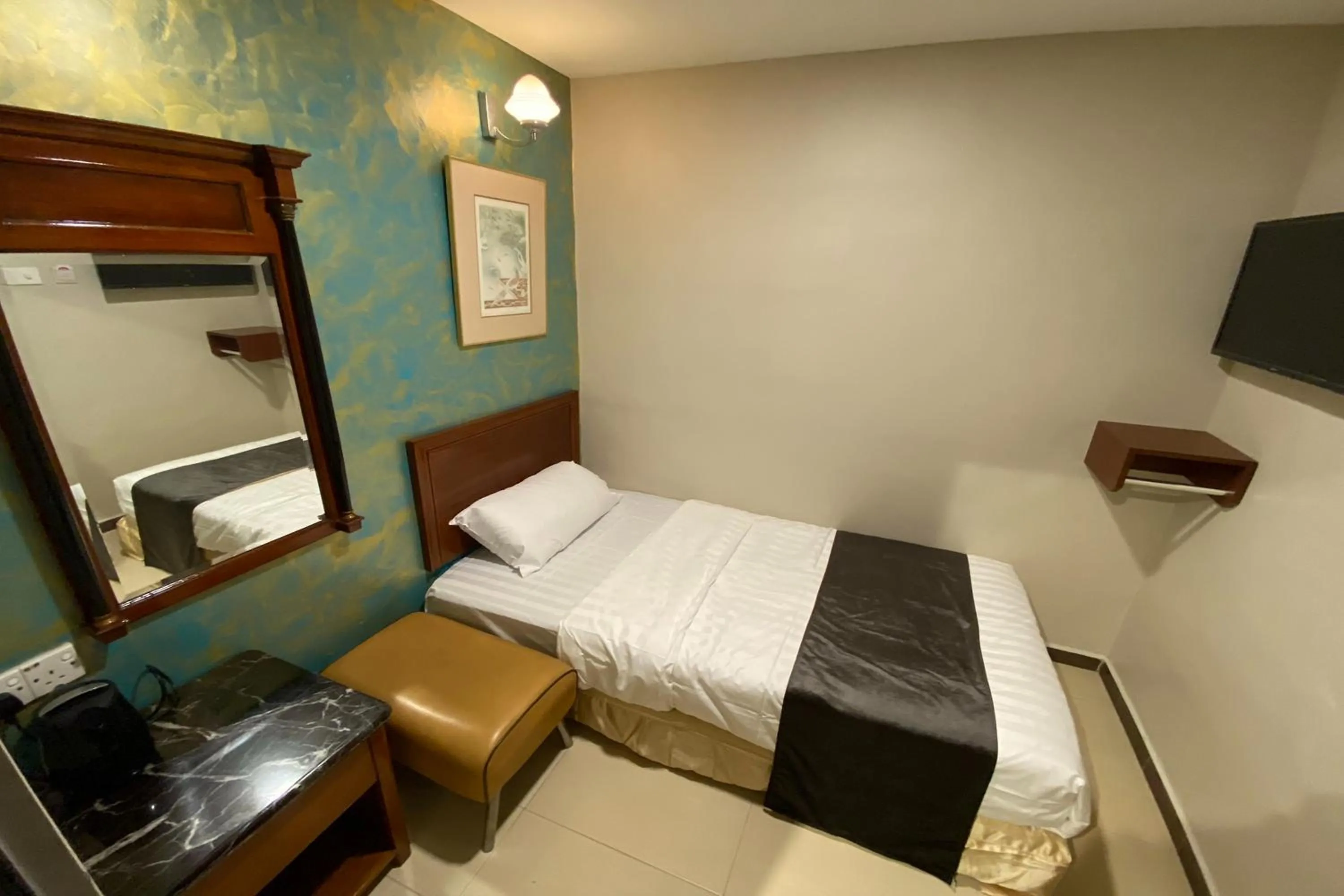 Bed in Hotel Bliss Johor Bahru Skudai