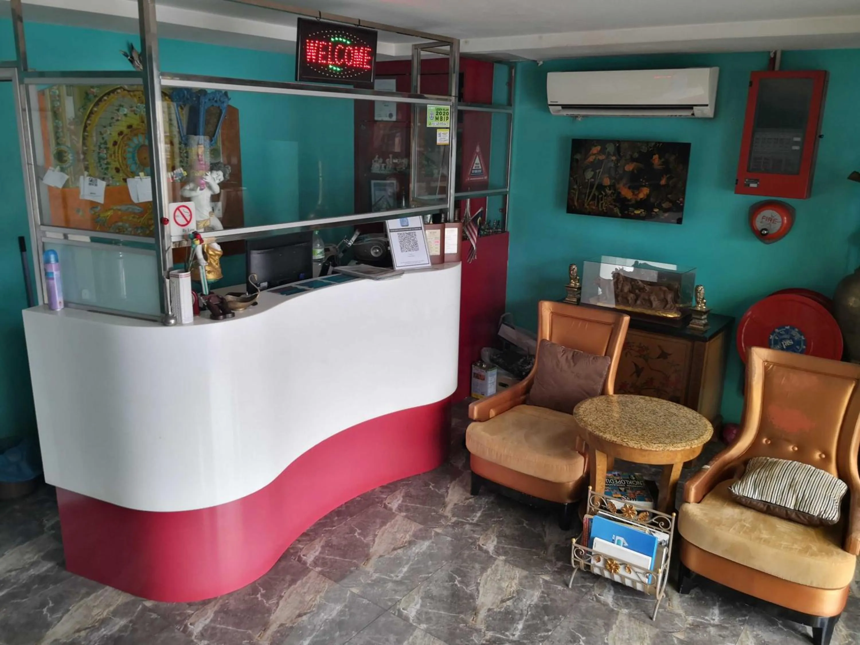 Lobby or reception in Hotel Bliss Johor Bahru Skudai