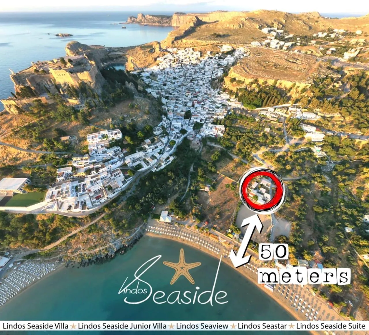Lindos SeaStar Apartment