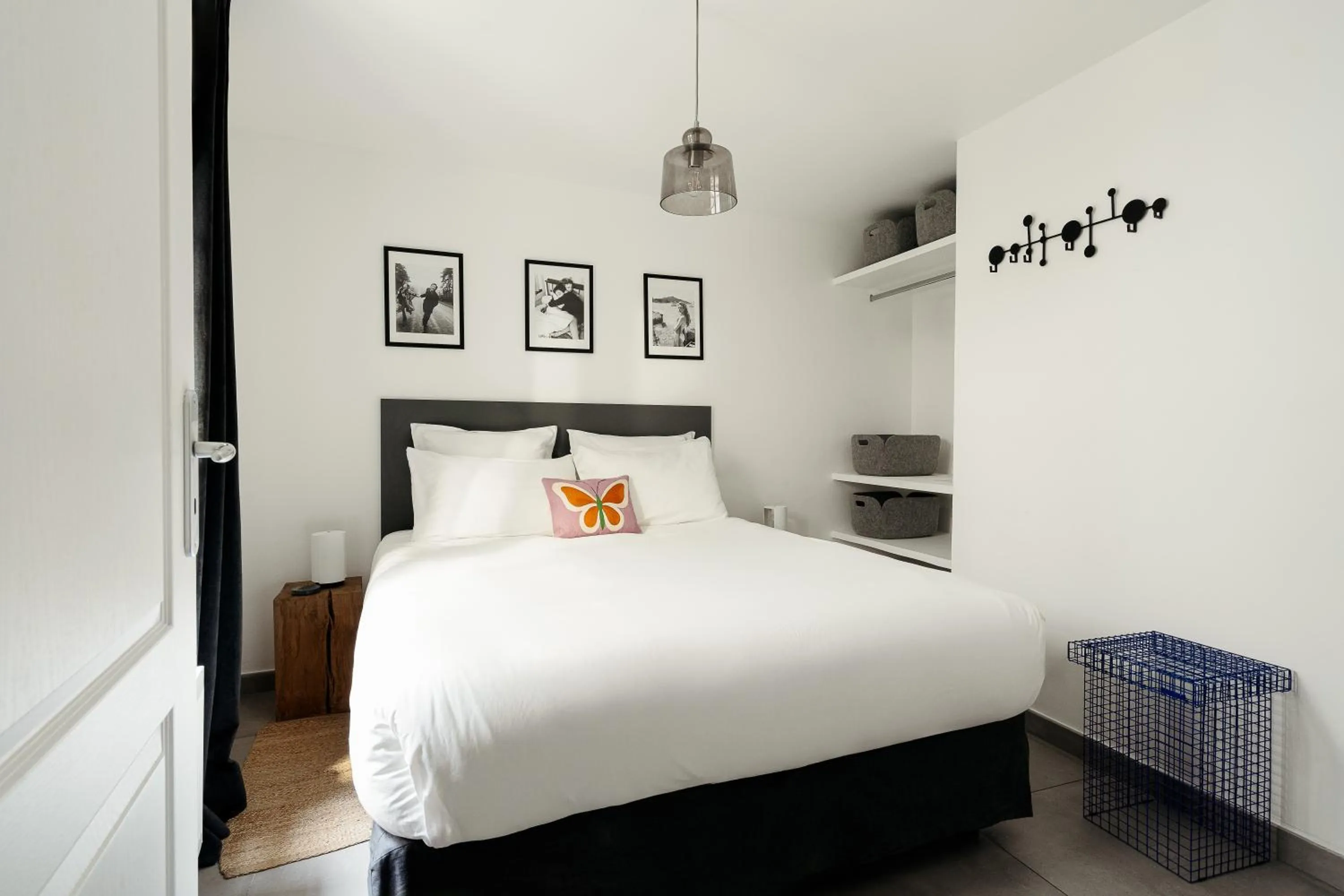 Bedroom, Bed in My Maison In Paris - Sentier