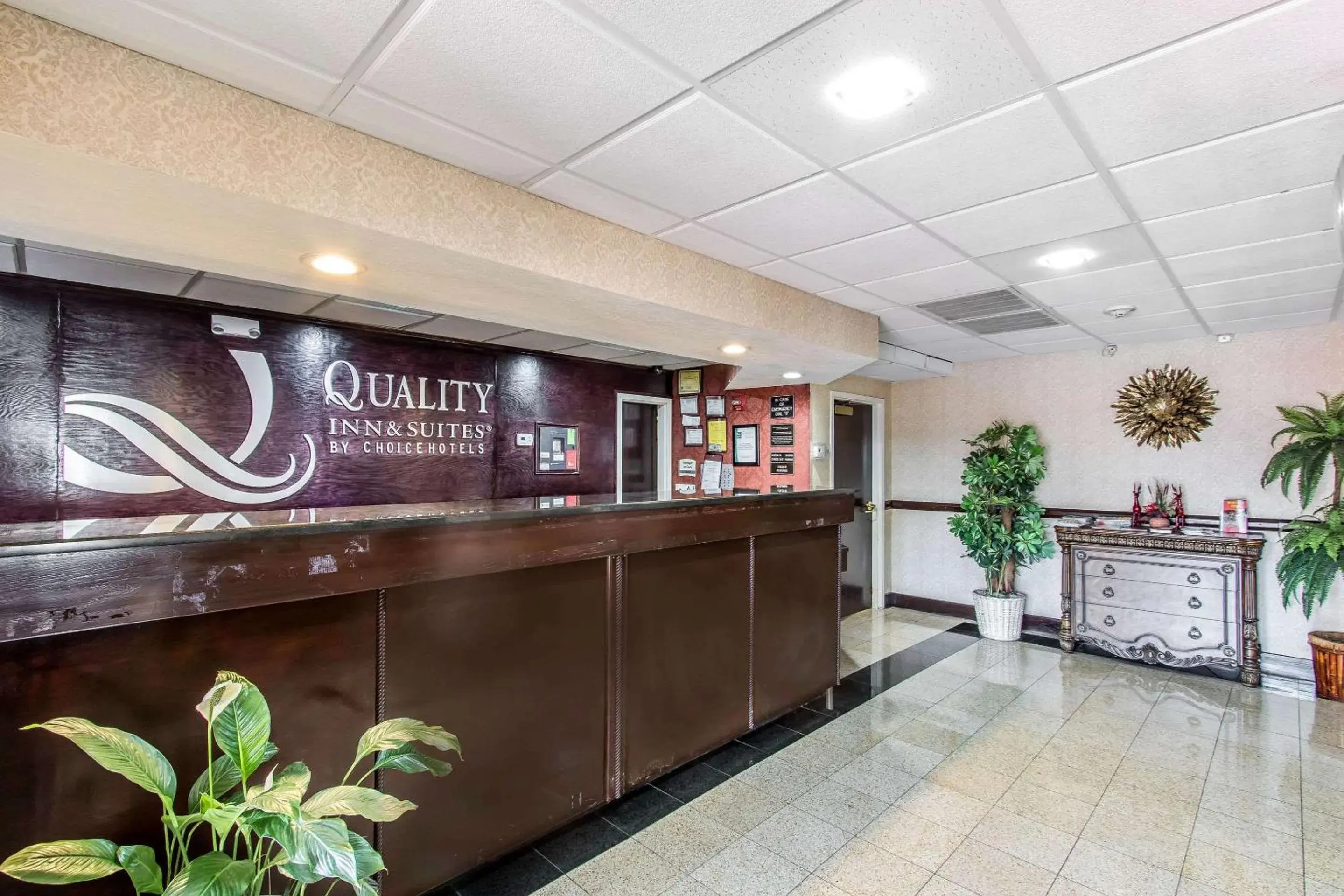 Lobby or reception in Quality Inn & Suites Memphis East Lobby or reception in Quality Inn & Suites Memphis East