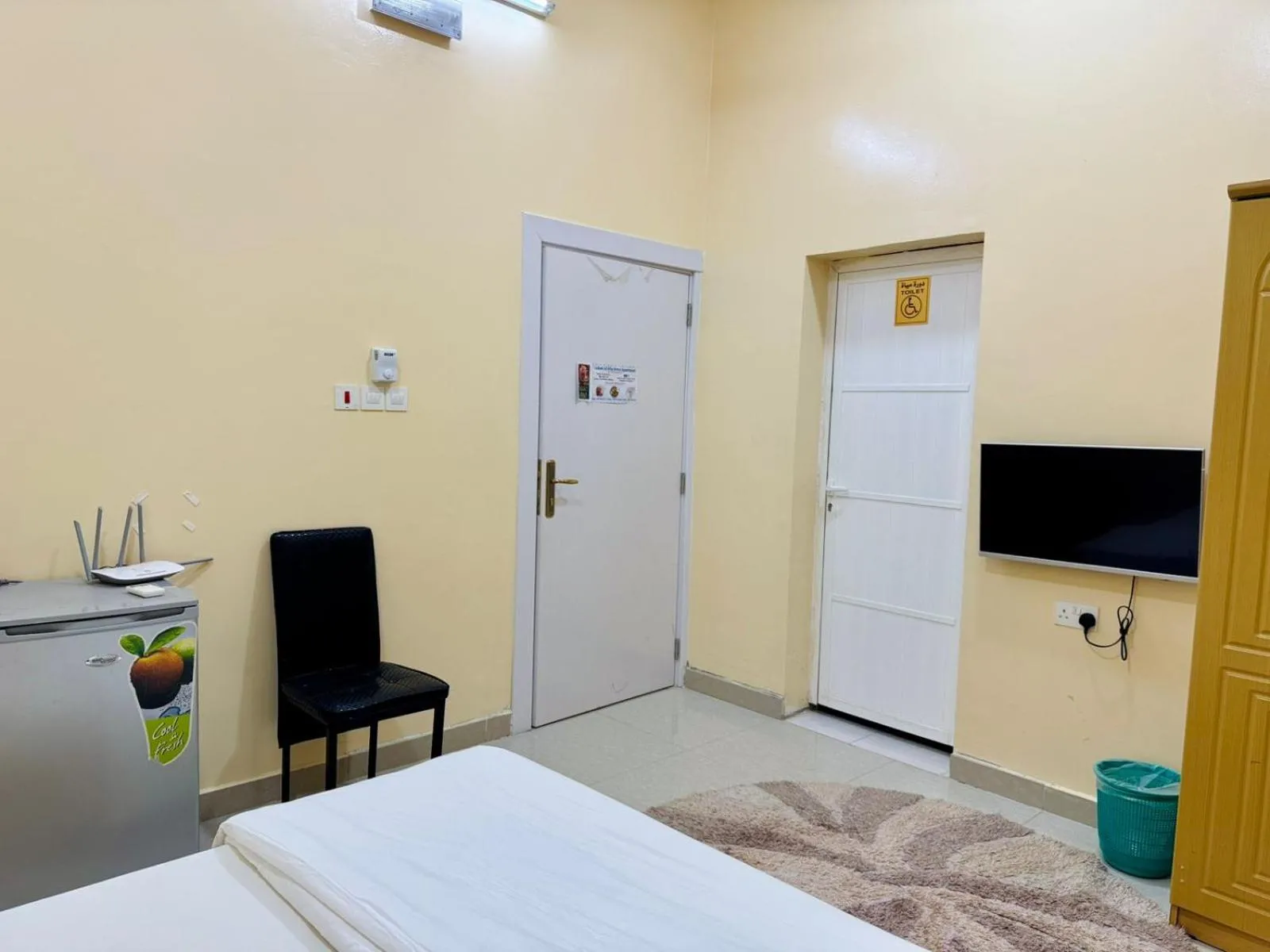 Bed in Luluat Al Afia Hotel Apartments