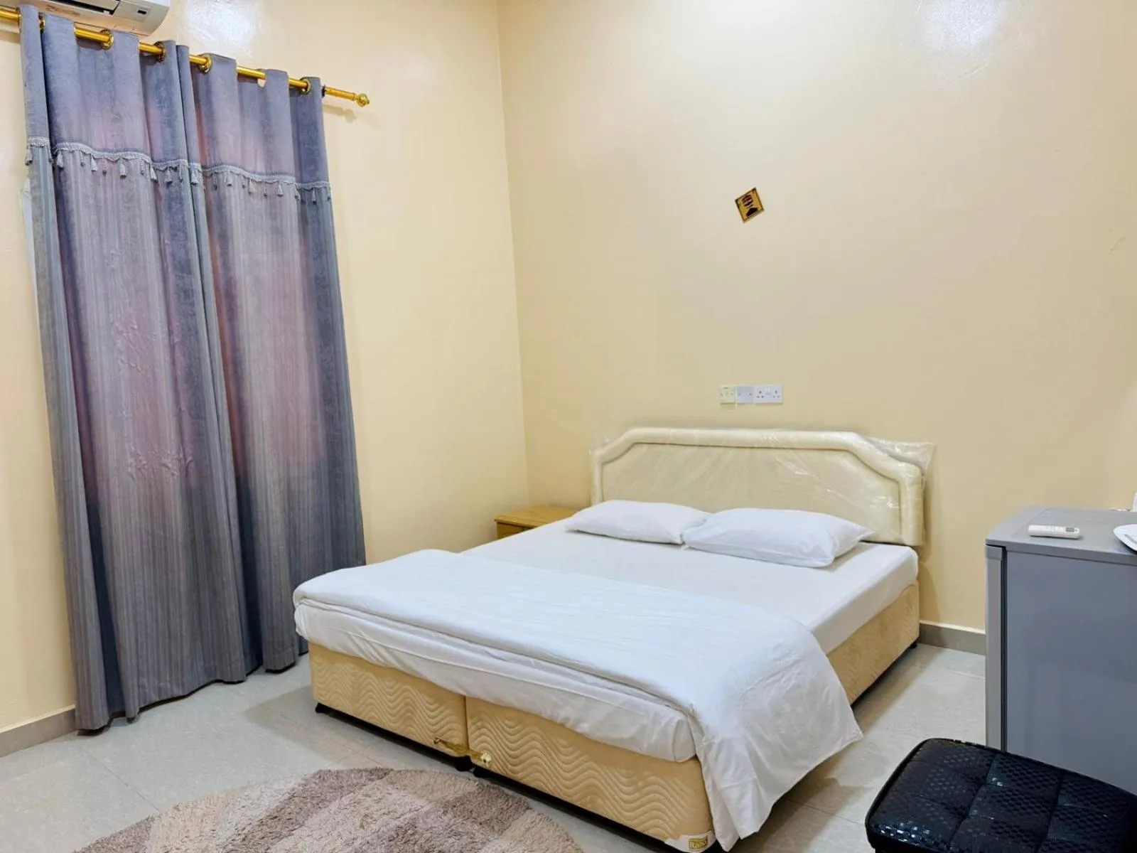Bed in Luluat Al Afia Hotel Apartments