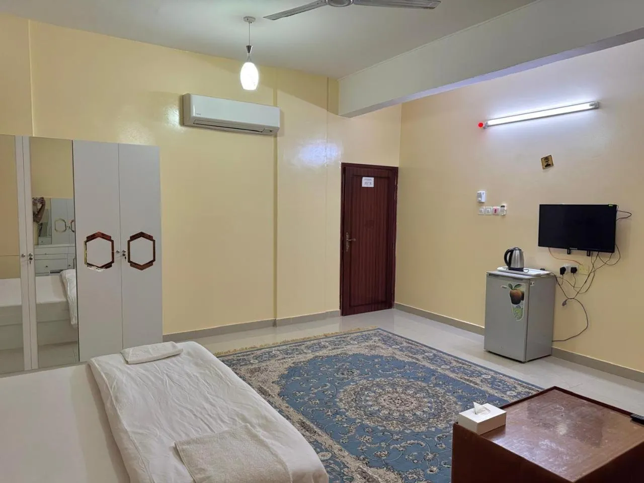 Bed in Luluat Al Afia Hotel Apartments