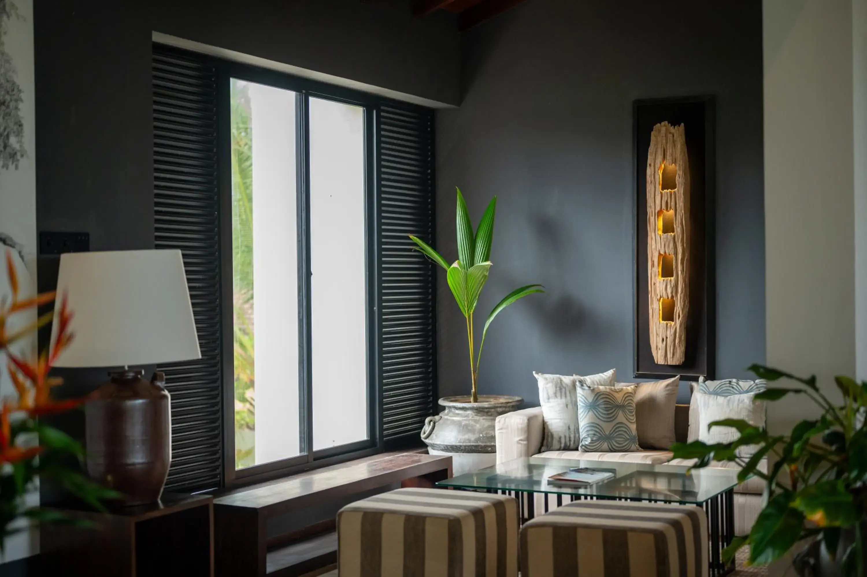 Living room in Mirissa Beach Villa Living room in Mirissa Beach Villa