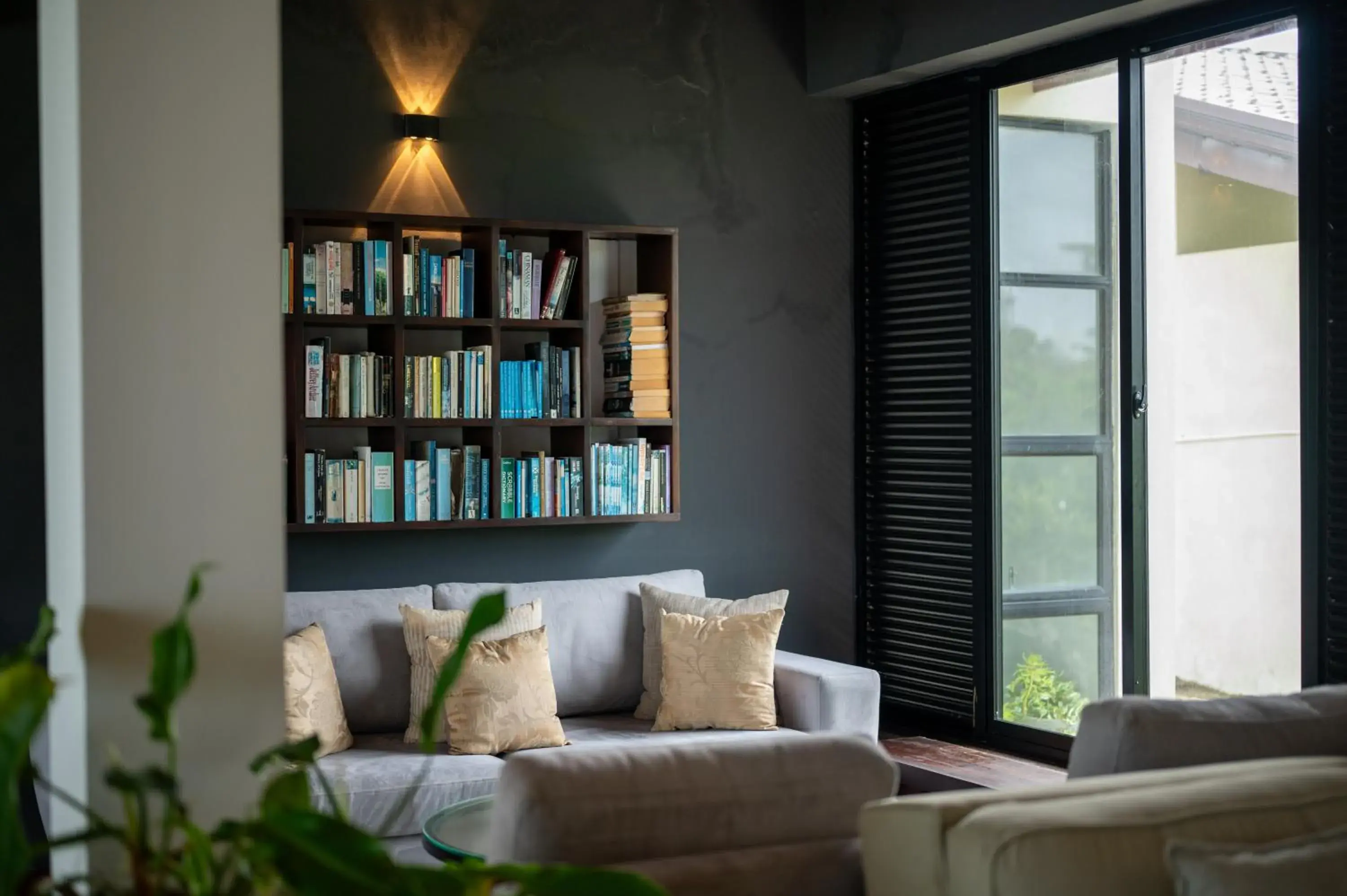 Living room in Mirissa Beach Villa Living room in Mirissa Beach Villa