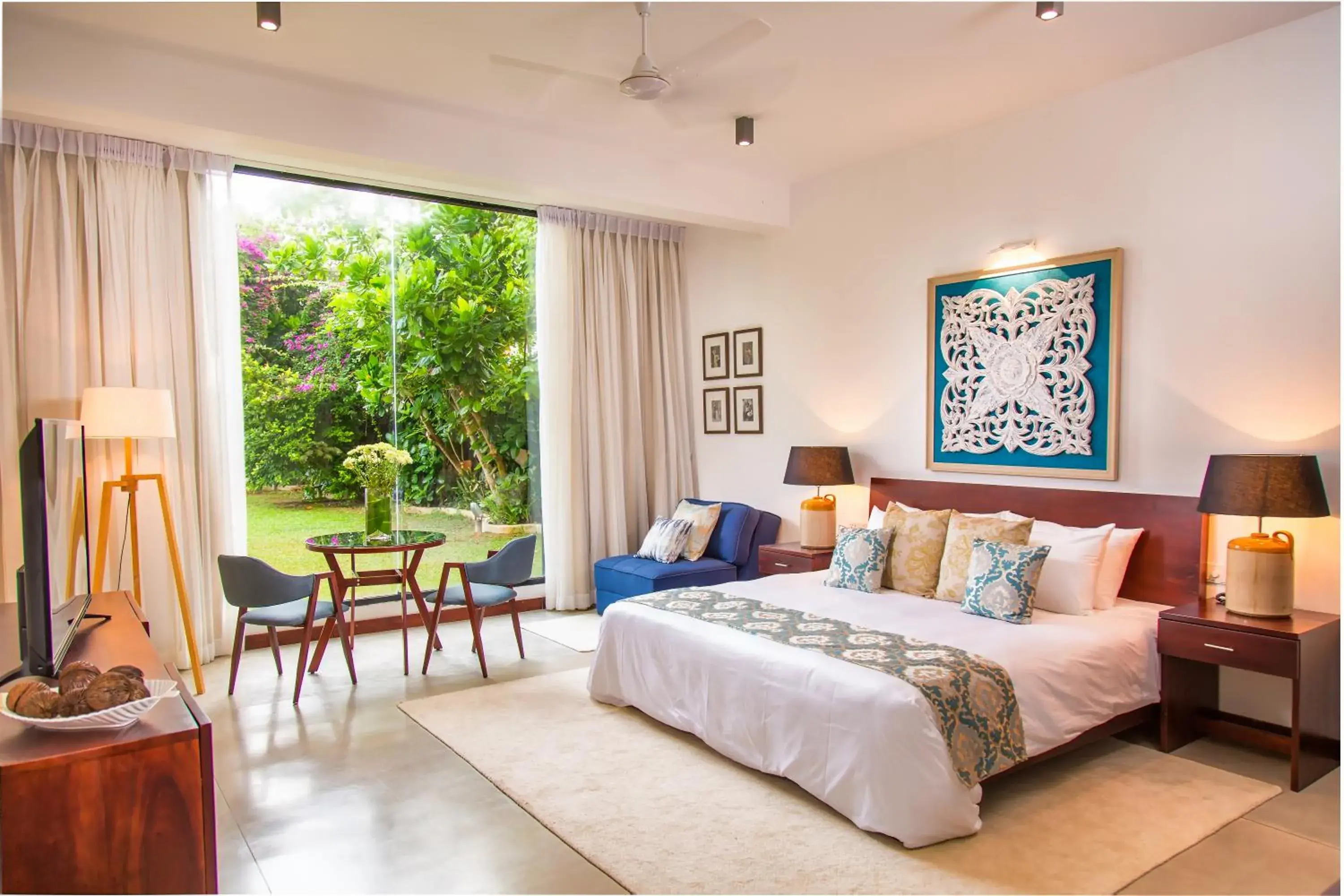 Bedroom, Bed in Mirissa Beach Villa Bedroom, Bed in Mirissa Beach Villa