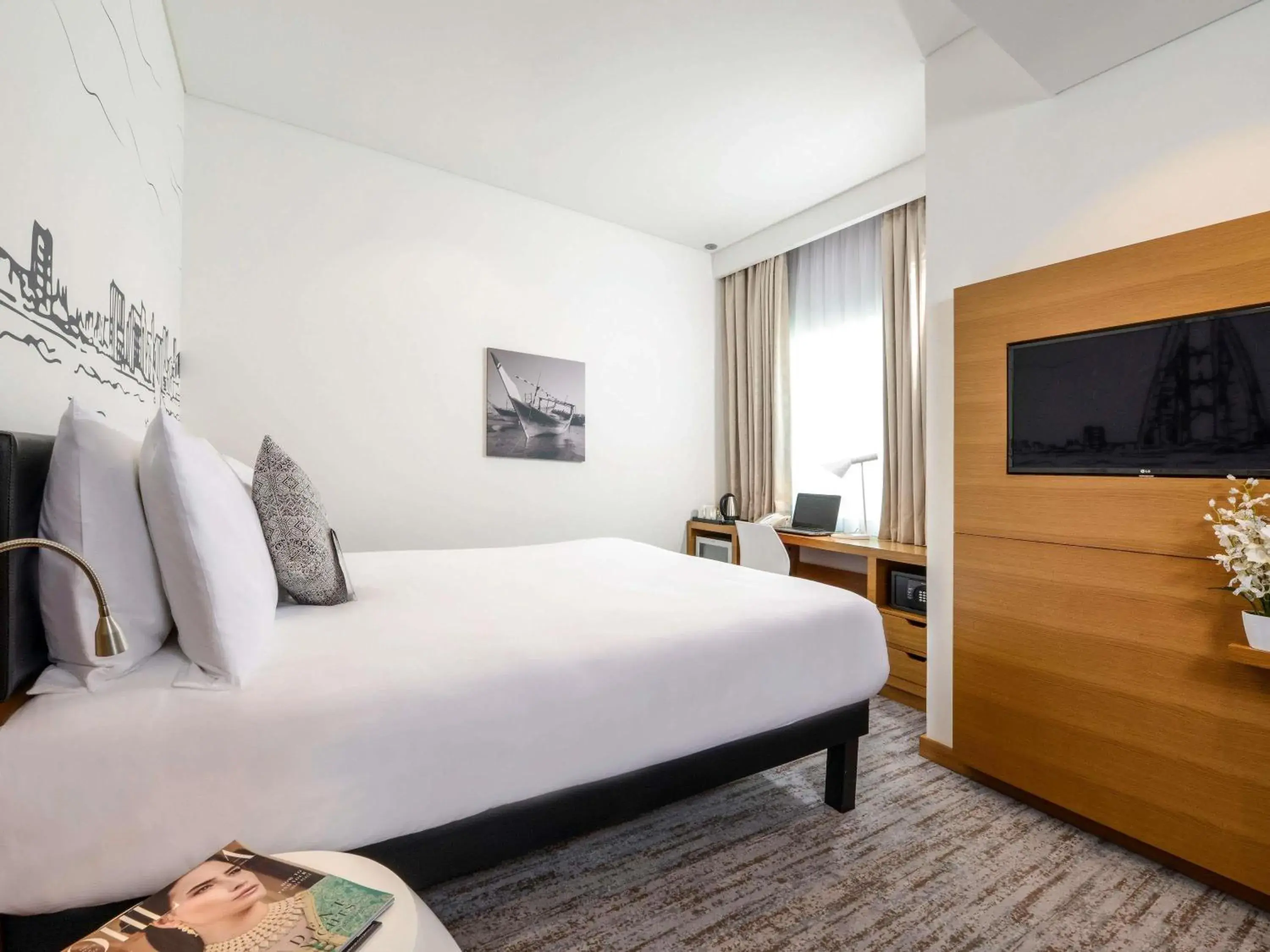 Bedroom, Bed in ibis Styles Manama Diplomatic Area Bedroom, Bed in ibis Styles Manama Diplomatic Area