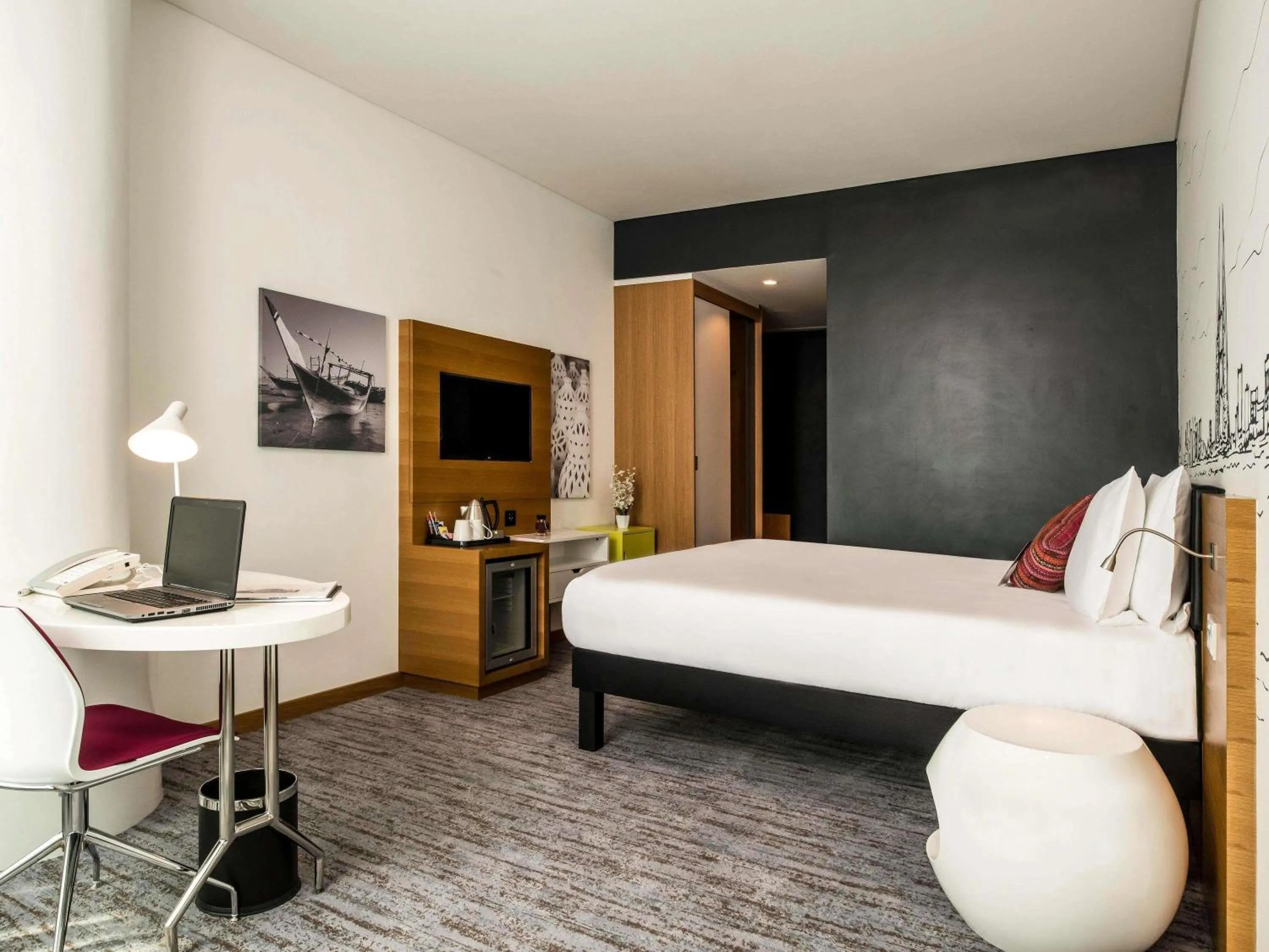 Bedroom, Bed in ibis Styles Manama Diplomatic Area