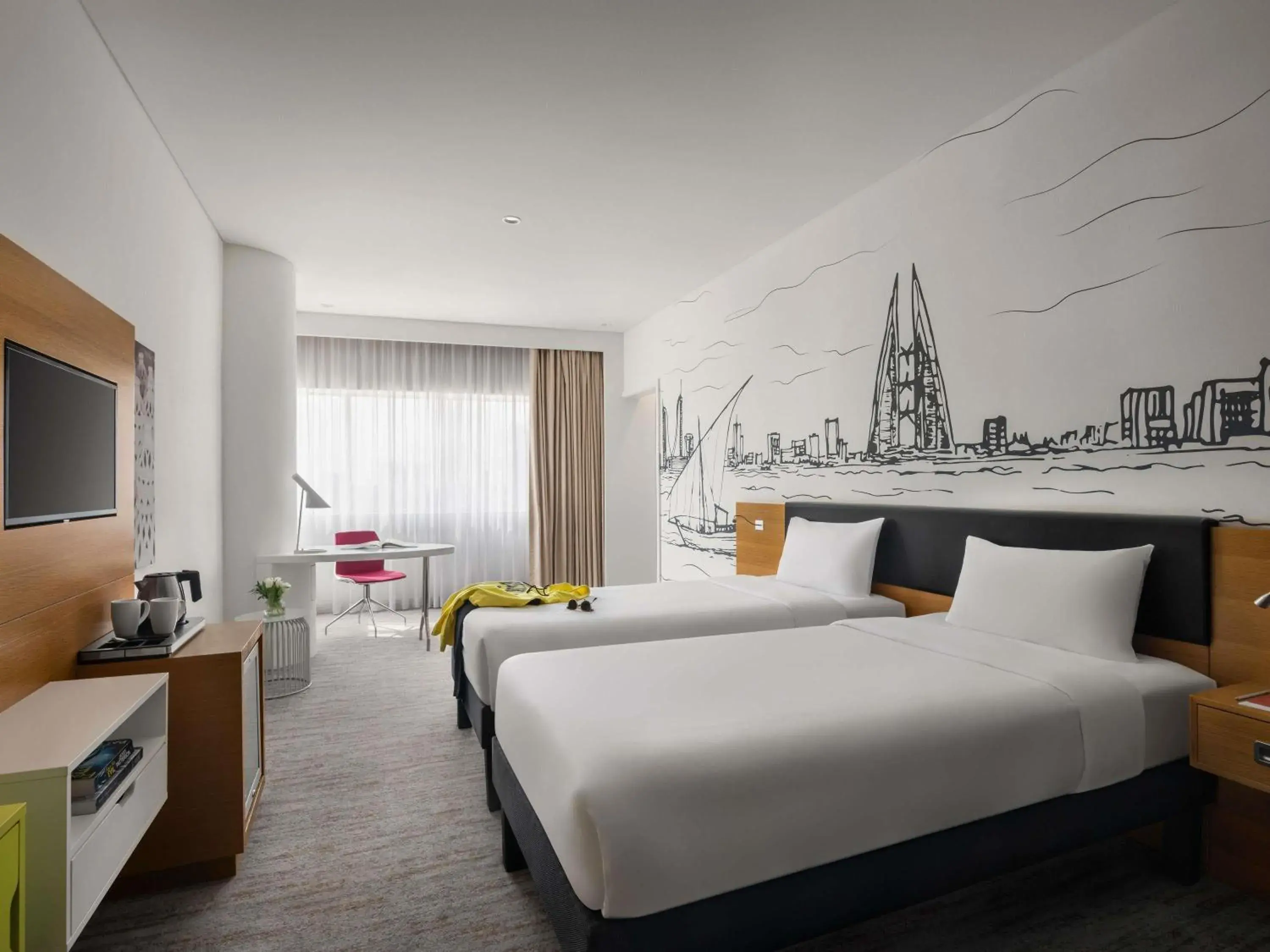 Bedroom, Bed in ibis Styles Manama Diplomatic Area Bedroom, Bed in ibis Styles Manama Diplomatic Area