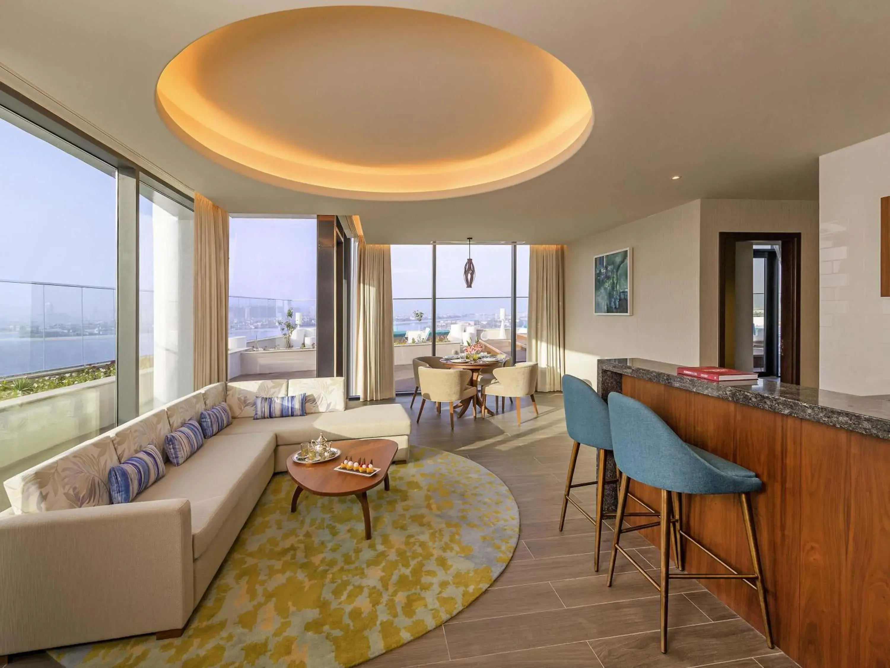 Penthouse King Suite with Rooftop Terrace and Palm Sea View - Club Lounge/Beach Access in The Retreat Palm Dubai MGallery by Sofitel Penthouse King Suite with Rooftop Terrace and Palm Sea View - Club Lounge/Beach Access in The Retreat Palm Dubai MGallery by Sofitel